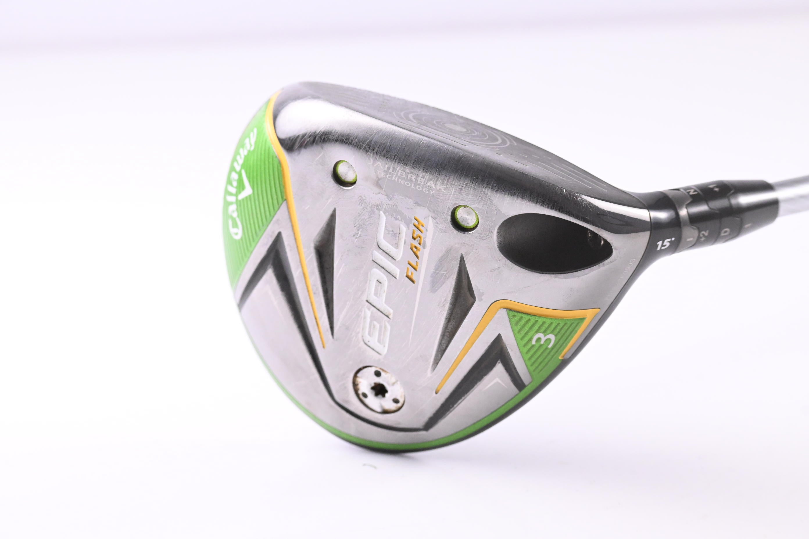 Callaway Epic Flash #3 Wood / 15 Degree / Stiff Flex Evenflow Silver 65 Shaft