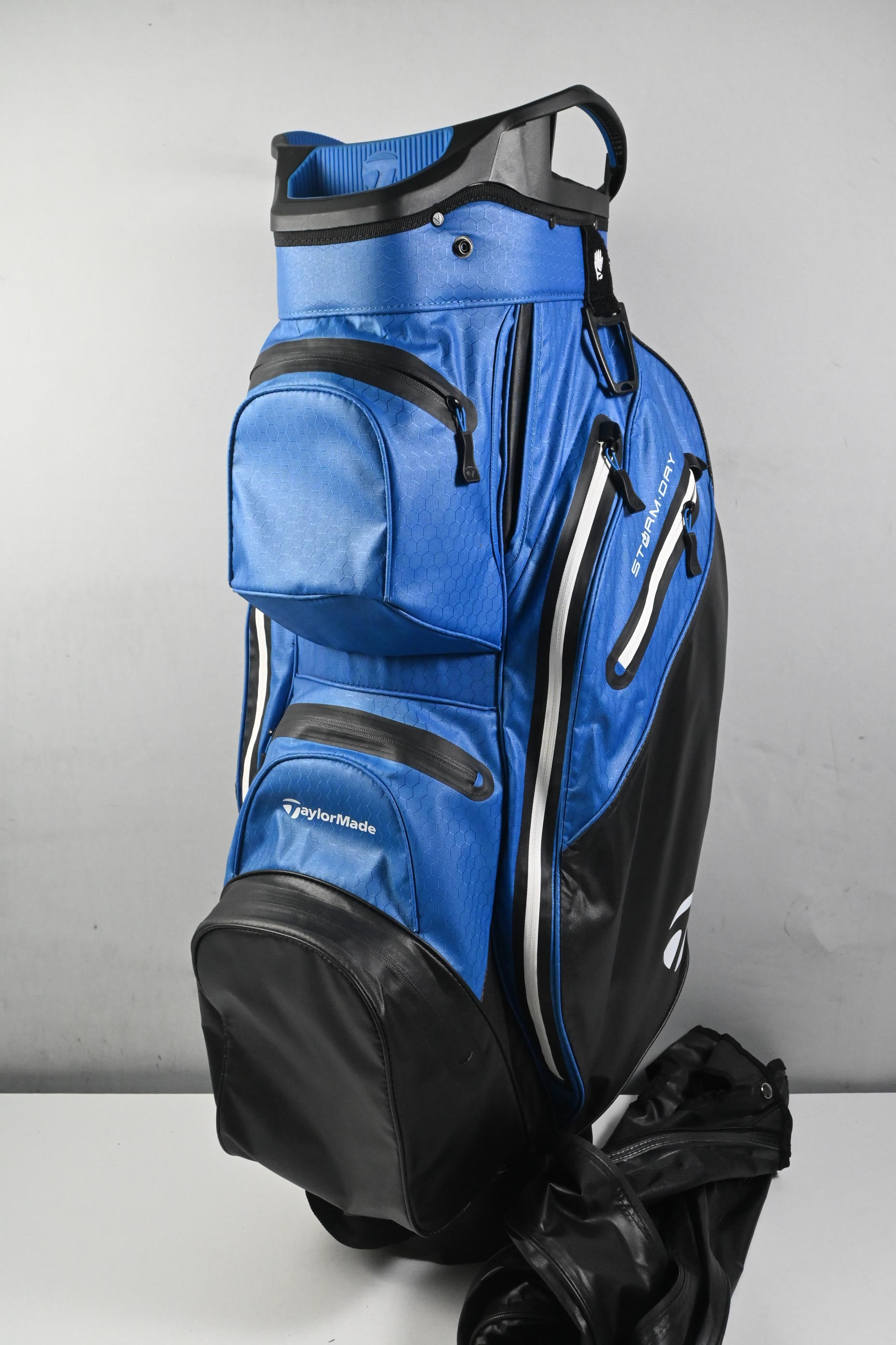 Taylormade Storm Dry Cart Bag / 14-Way Divider / Blue & Black