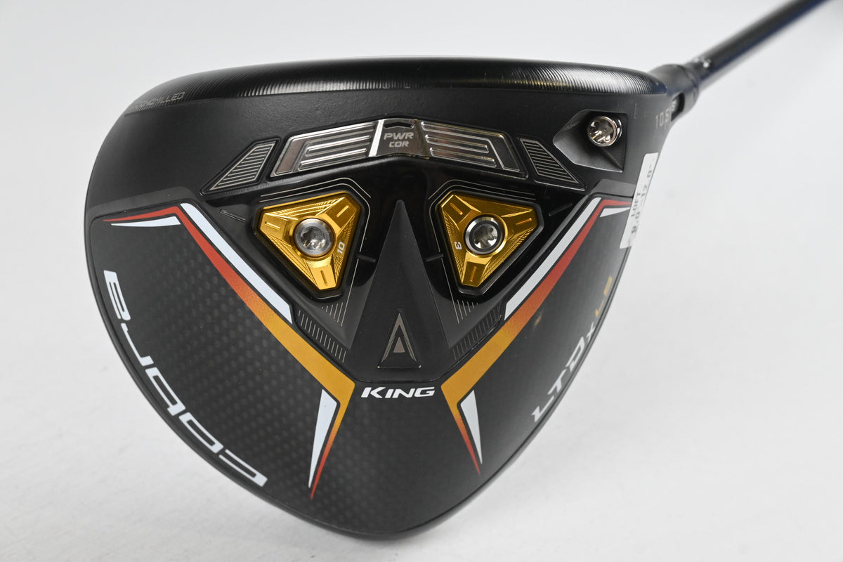 Cobra LTDx Driver / 10.5 Degree/ Senior Flex UST Helium Nano Core 4 Shaft
