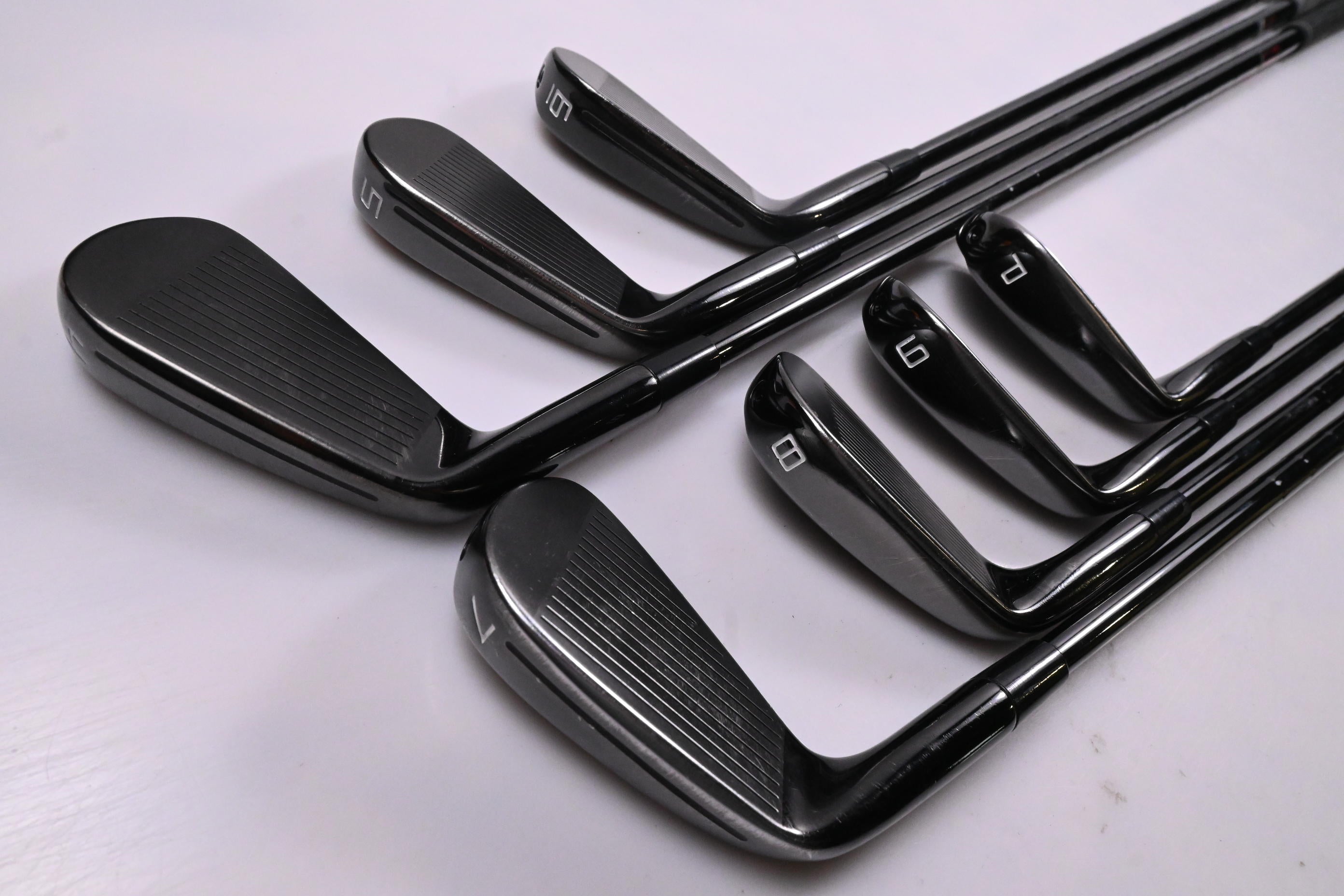 Taylormade P770 2023 Phantom Black Irons / 4-PW / Stiff Flex KBS Tour Shafts