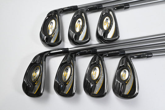 Cobra S3 Irons / 5-PW+SW / Senior Flex Aldila NV-3 60 Shafts