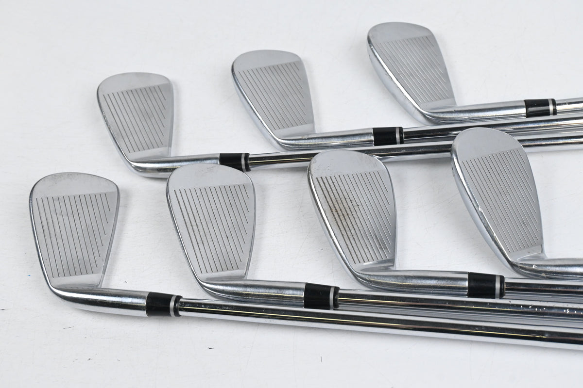 Cobra King Forged One Length Irons / 4-PW / Stiff Flex AMT Tour White Shafts