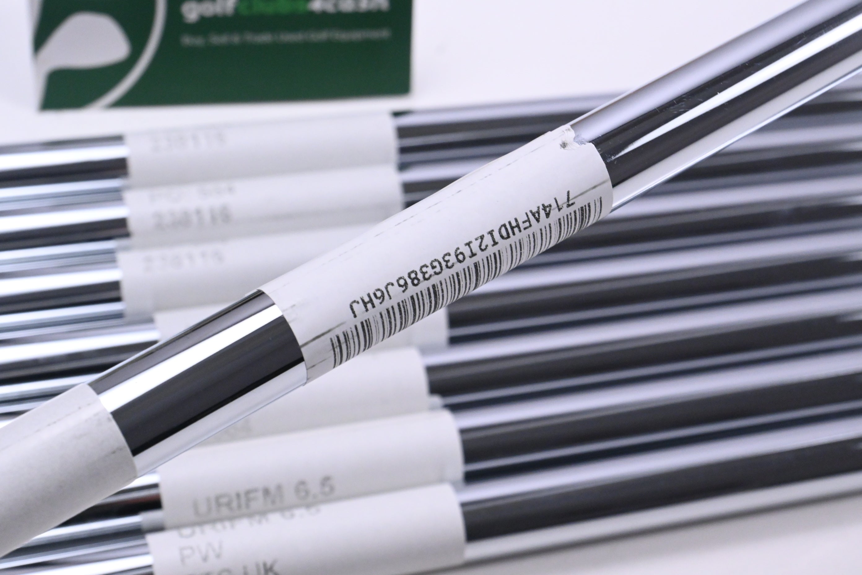 Rifle Flighted 6.5 Iron Shafts / X-Flex / Set of 8 / .370" Parallel Tips