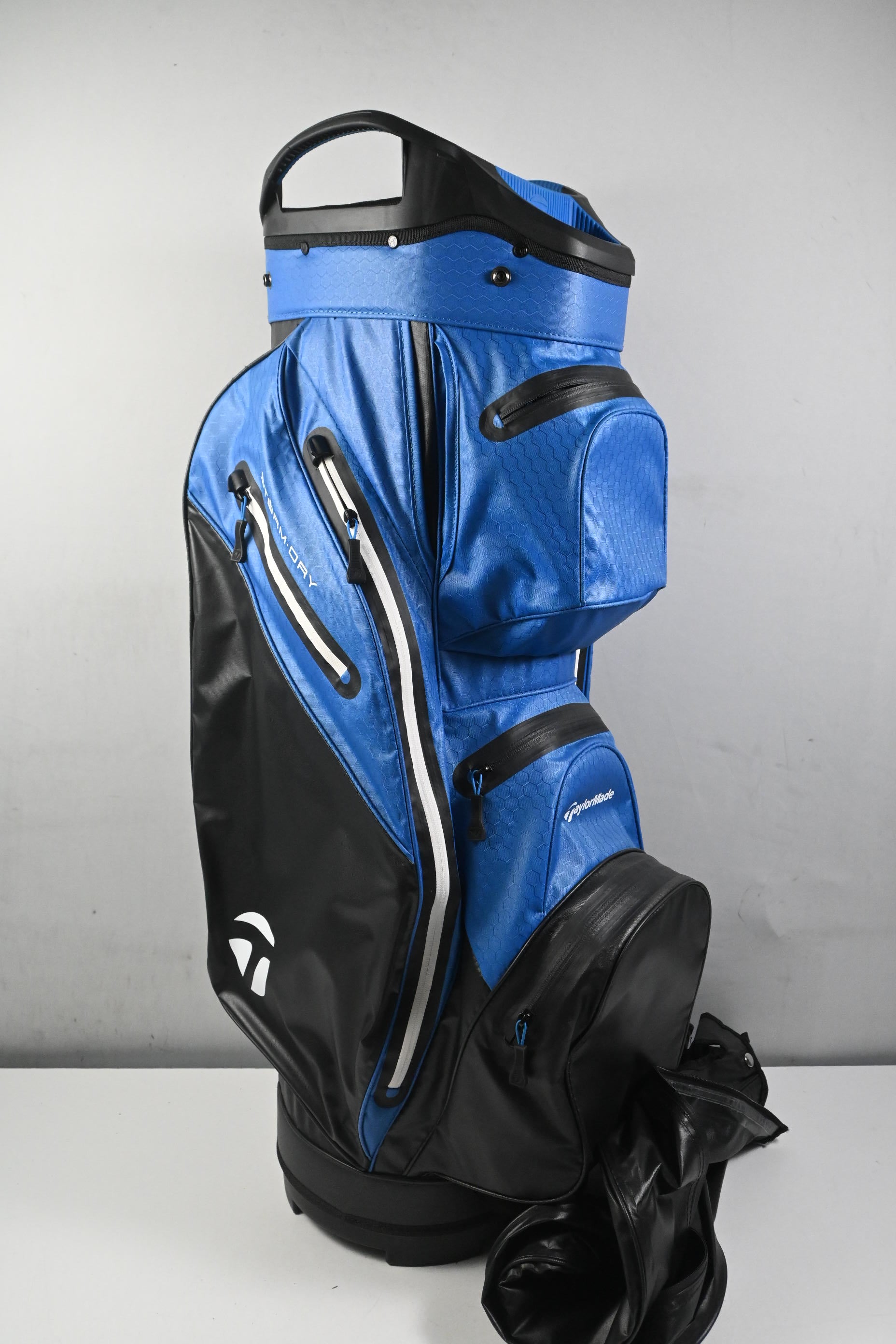 Taylormade Storm Dry Cart Bag / 14-Way Divider / Blue & Black