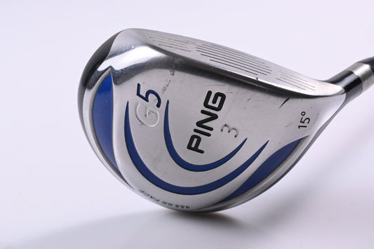 Ping G5 #3 Wood / 15 Degree / Regular Flex Ping TFC 100 Shaft