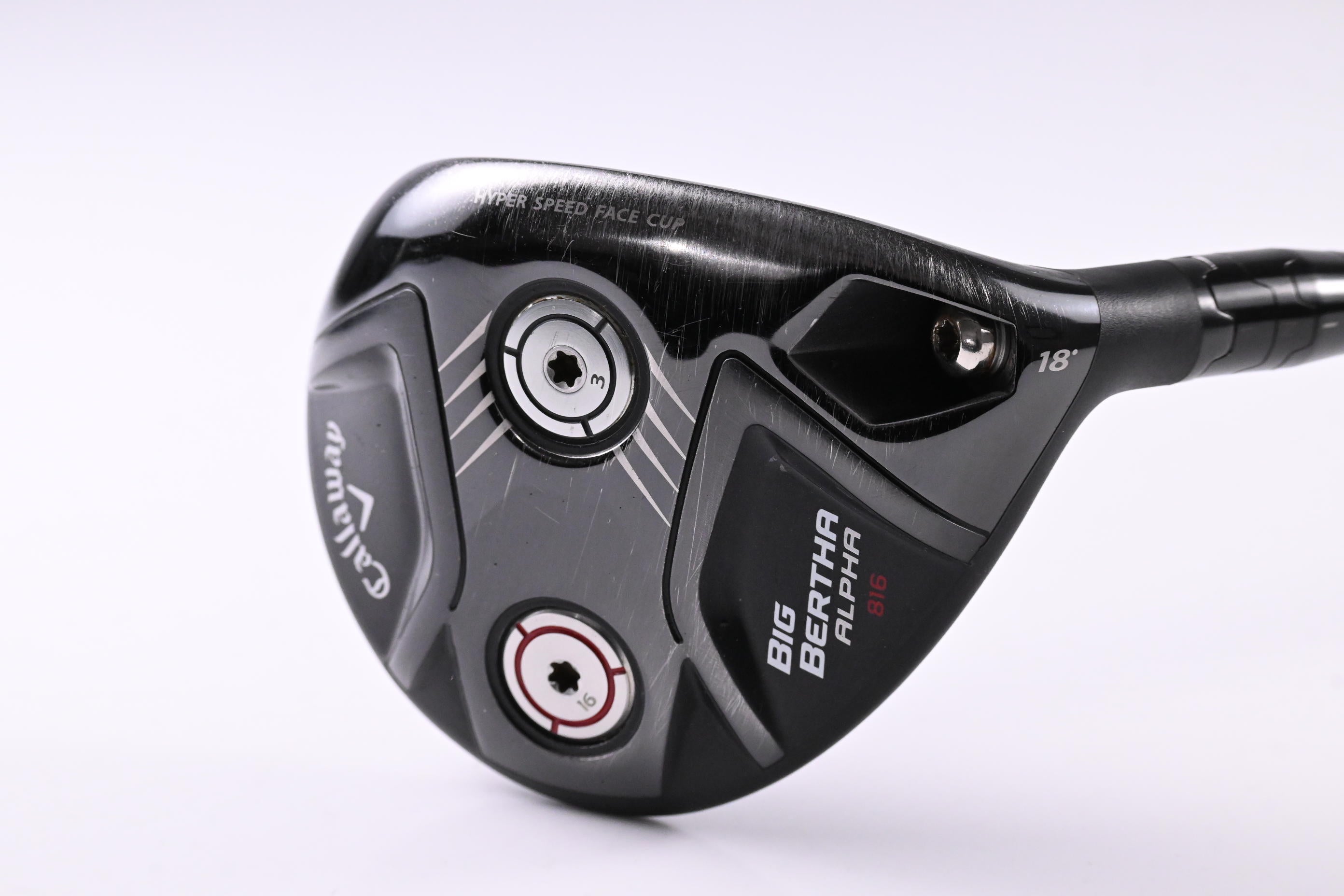 Callaway Big Bertha Alpha 816 #5 Wood / 18 Degree / Regular Flex Rogue Silver