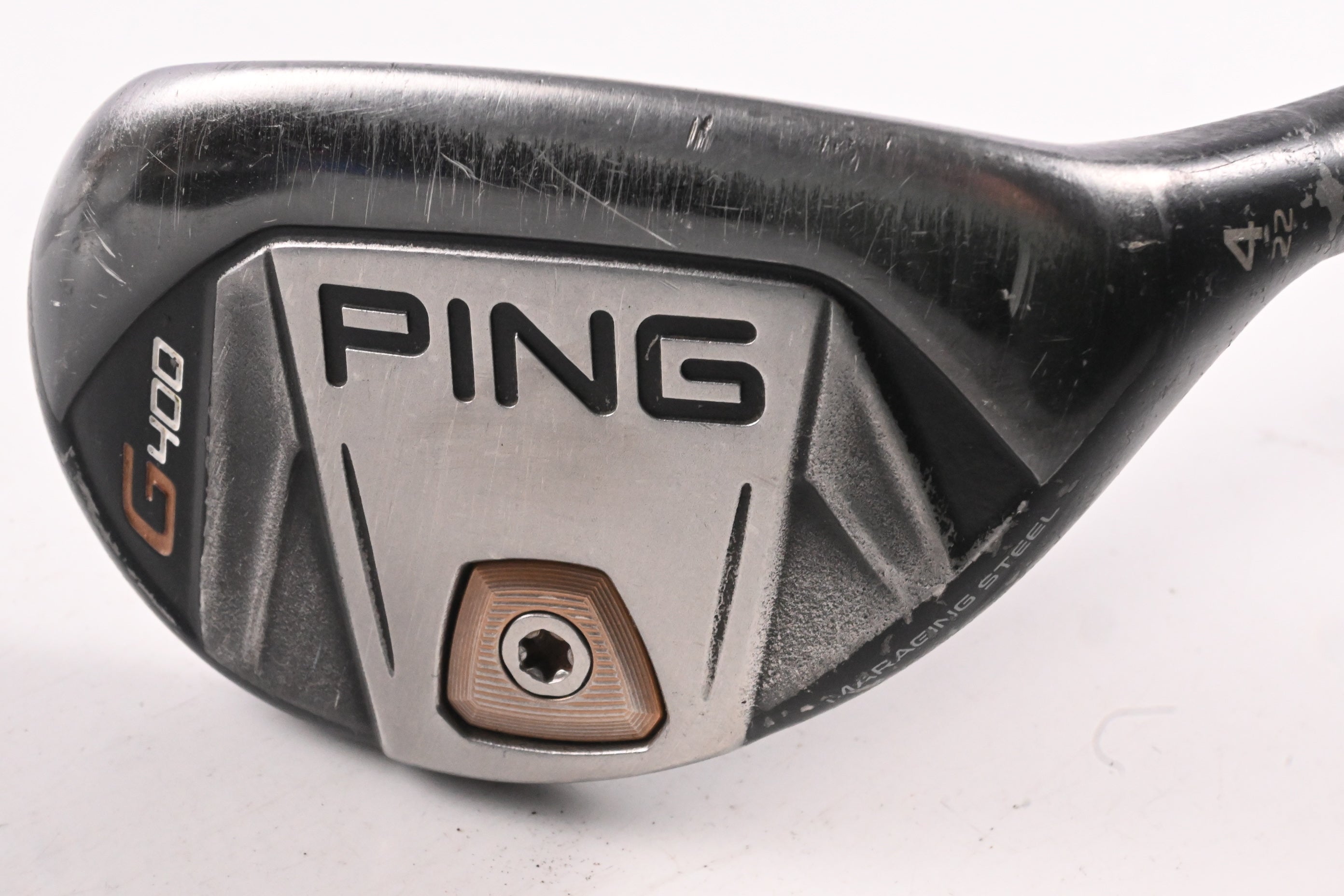 Ping G400 #4 Hybrid / 22 Degree / Regular Flex Ping Alta CB 70 Shaft