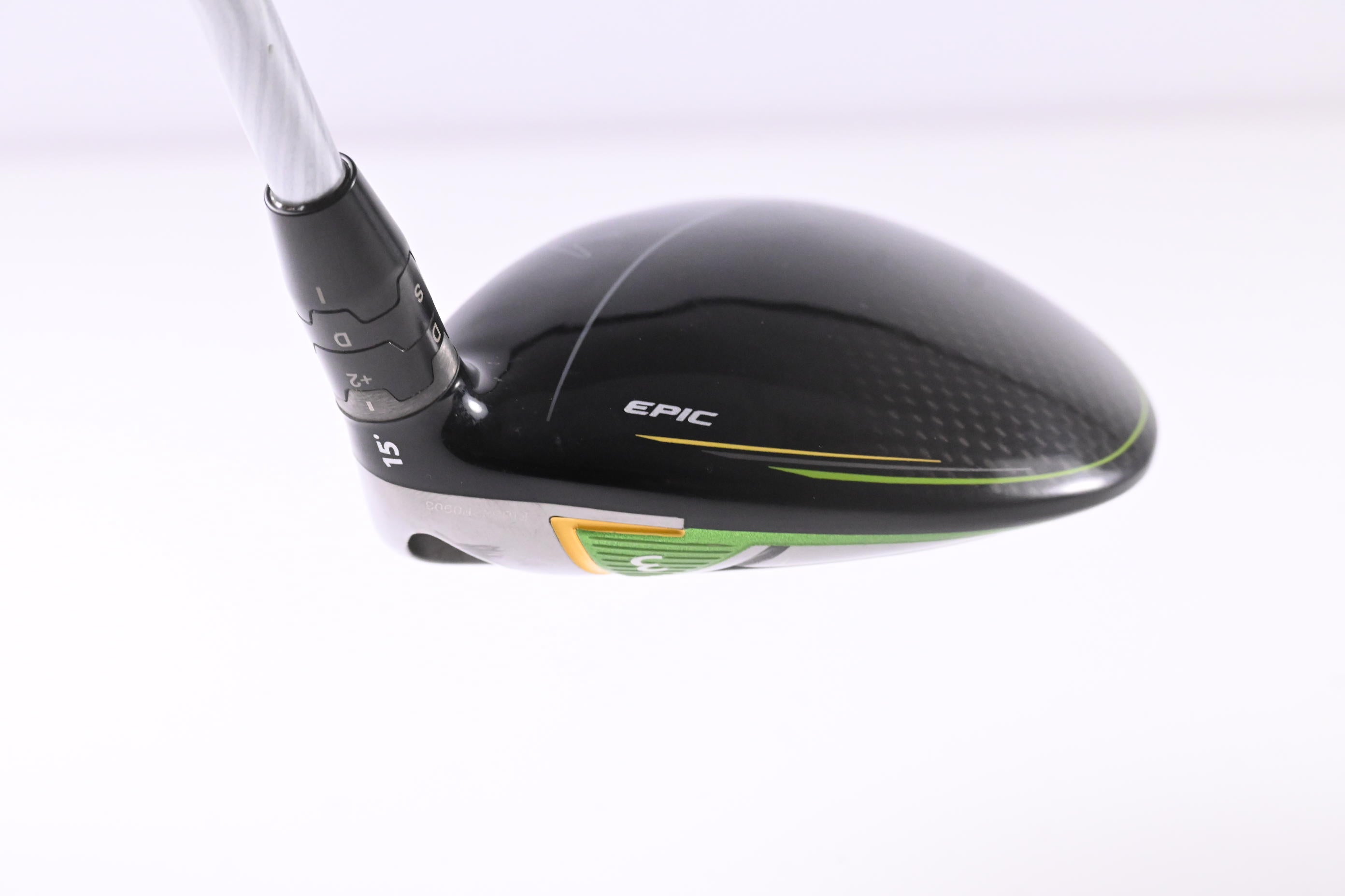 Callaway Epic Flash #3 Wood / 15 Degree / Stiff Flex Evenflow Silver 65 Shaft