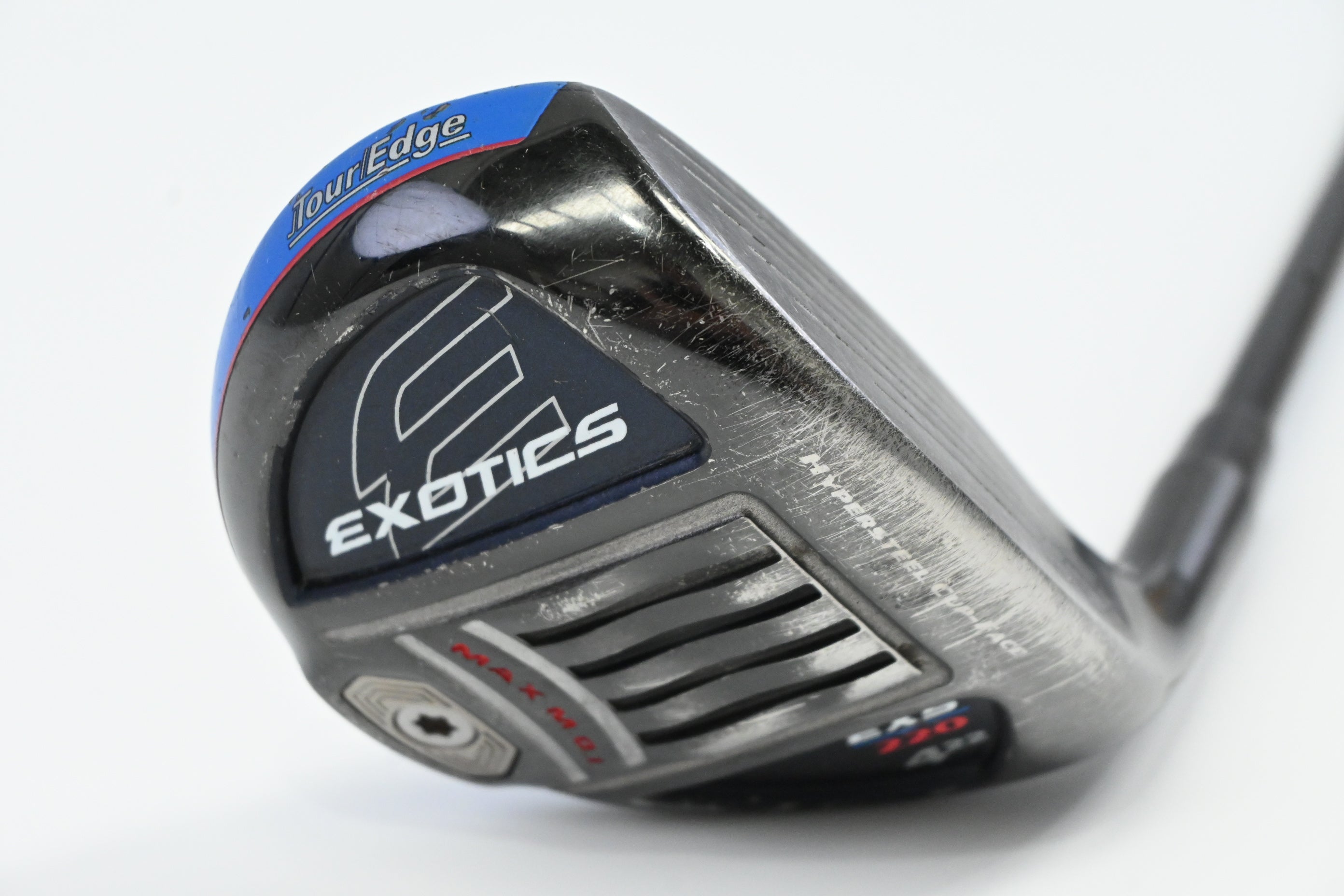 Tour Edge EXS #4 Hybrid / 22 Degree / Regular Flex KBS TGI 70 Shaft