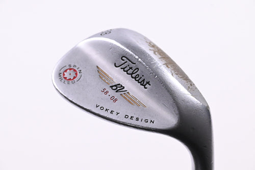 Titleist Vokey Spin Milled 2009 Lob Wedge / 58 Degree / Stiff Flex Dynamic Gold