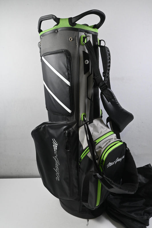 MacGregor 7-Series Stand Bag / 7-Way Divider / Black & Grey