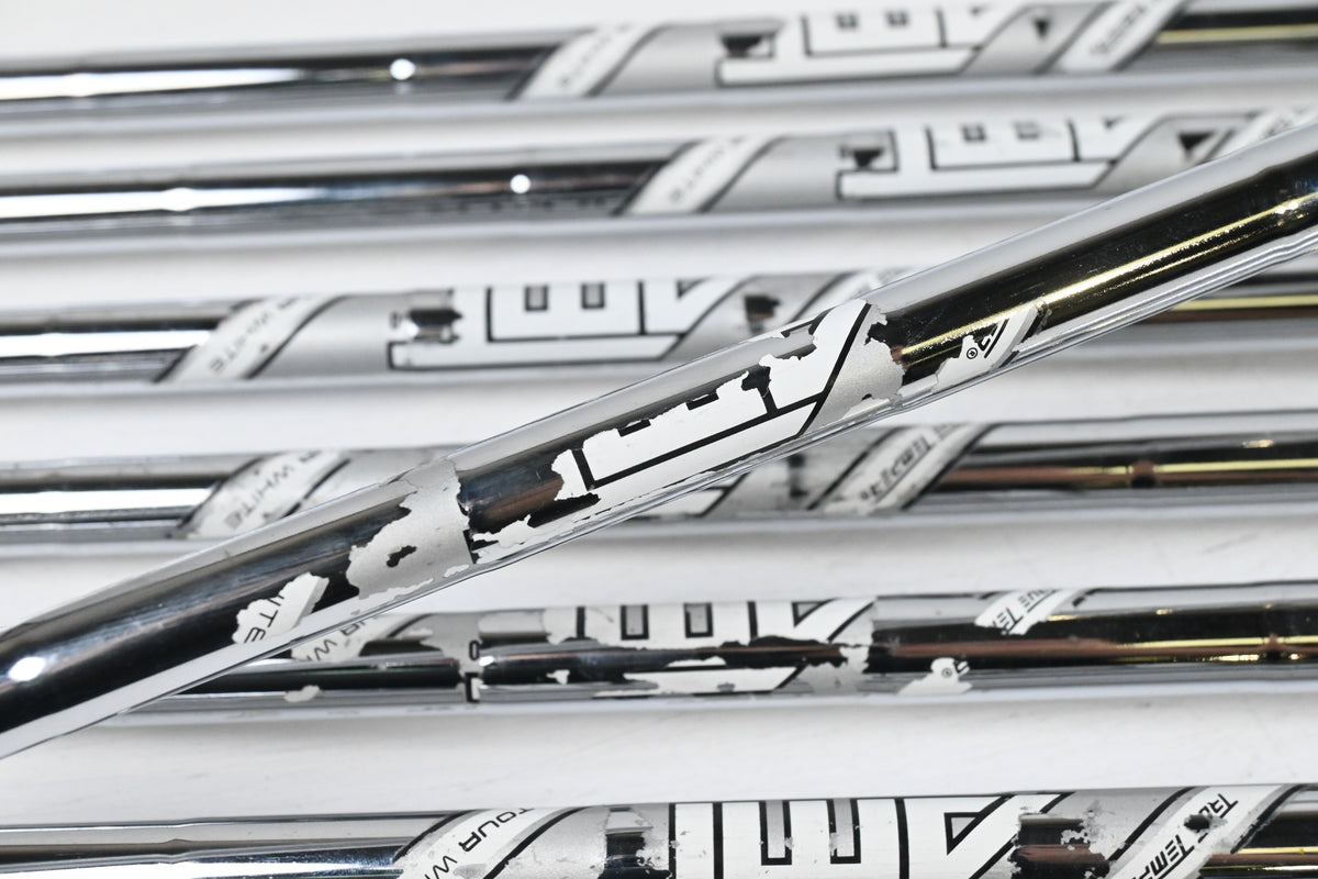 Cobra King Forged One Length Irons / 4-PW / Stiff Flex AMT Tour White Shafts