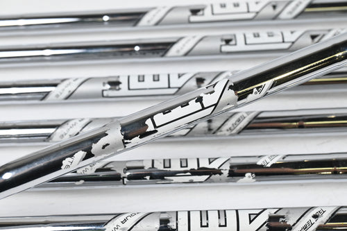 Cobra King Forged One Length Irons / 4-PW / Stiff Flex AMT Tour White Shafts