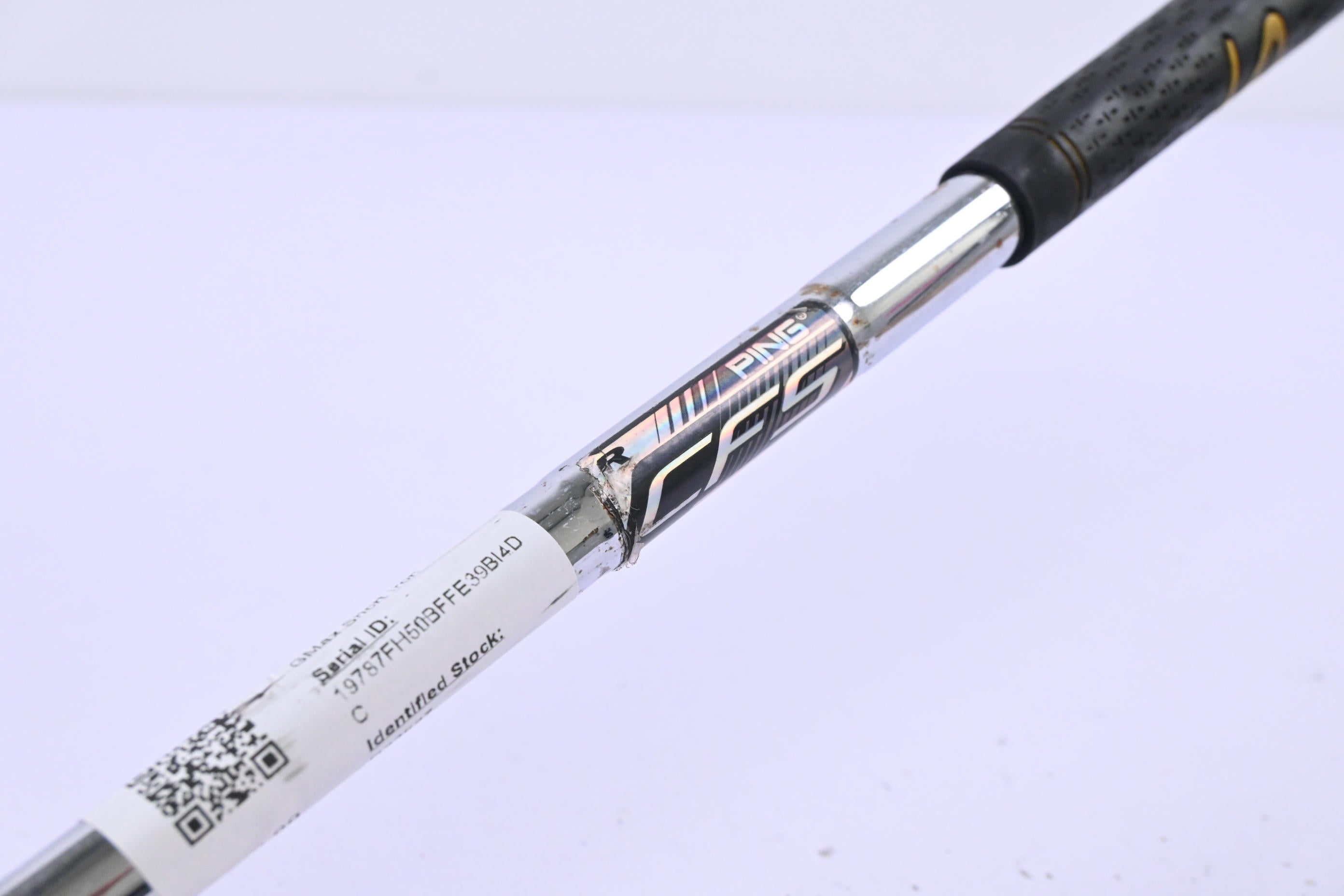 Ping GMax #9 Iron / Yellow Dot / Regular Flex Ping CFS Distance Shaft