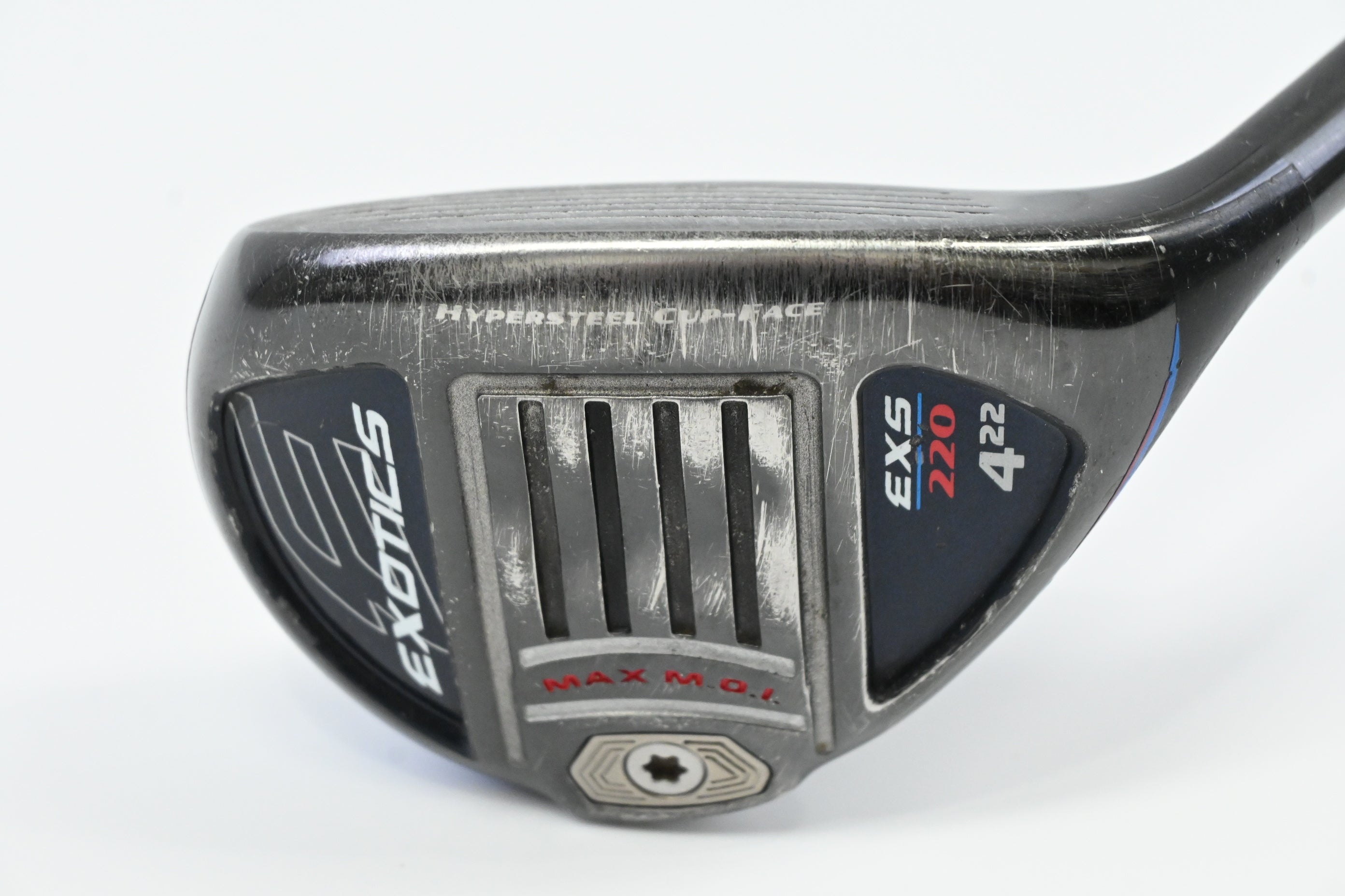 Tour Edge EXS #4 Hybrid / 22 Degree / Regular Flex KBS TGI 70 Shaft