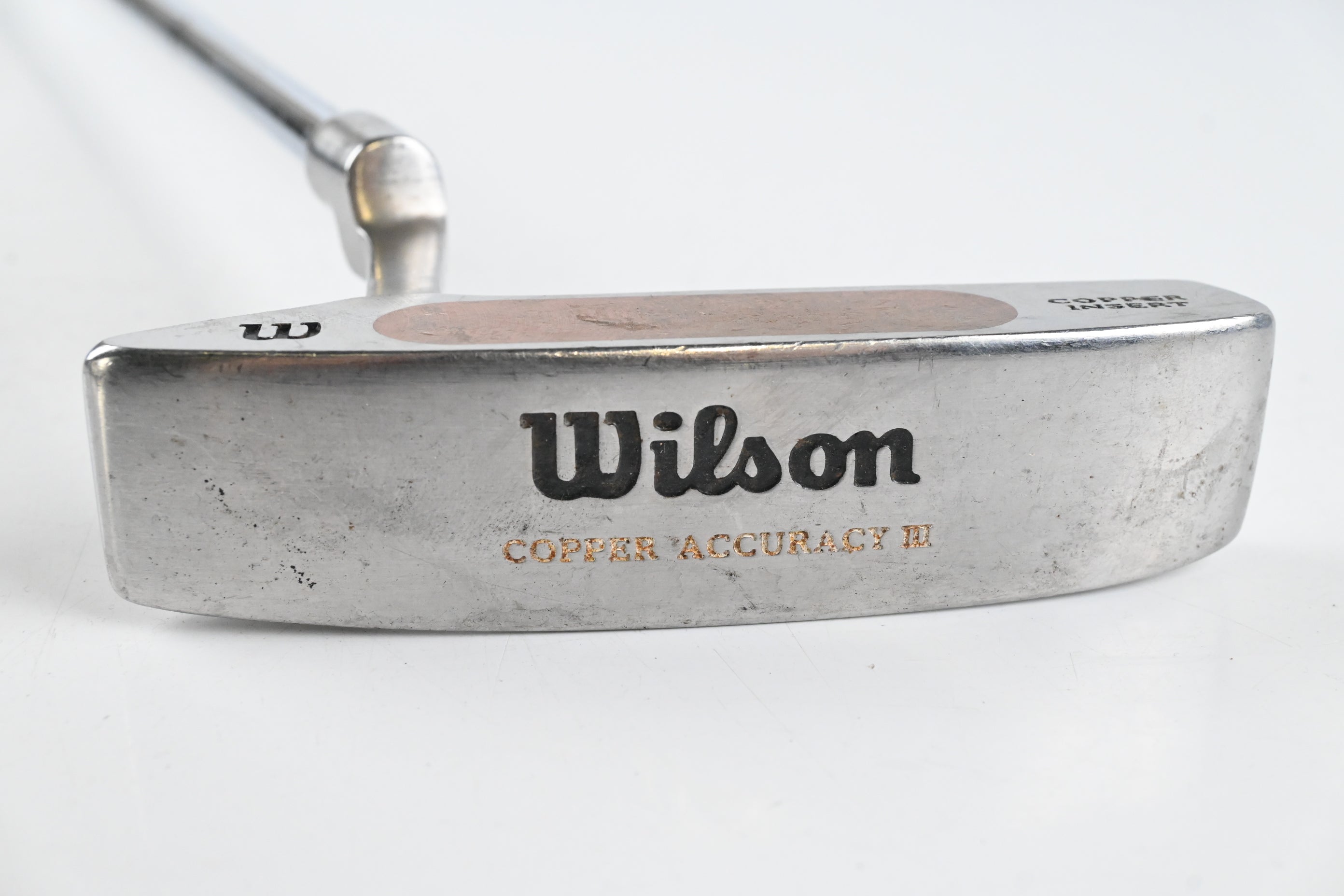 Left Hand Wilson Copper Accuracy III Putter / 35.5 Inch