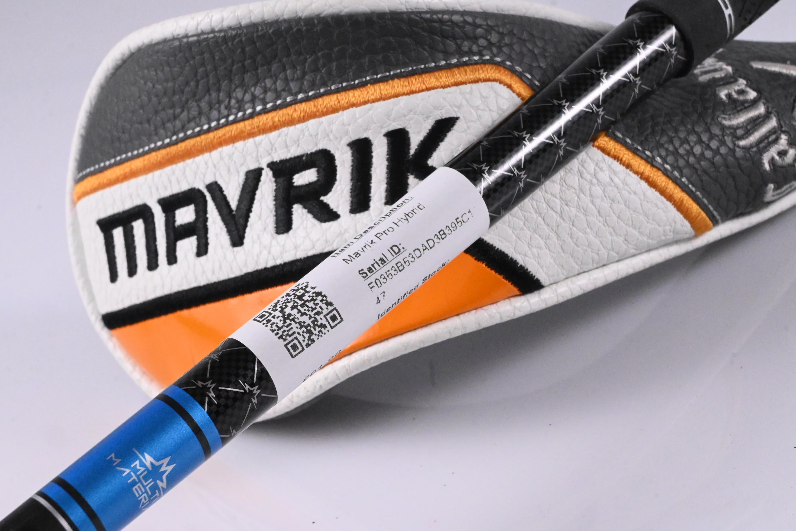 Left Hand Callaway Mavrik Pro #4 Hybrid / 23 Degree / Stiff Flex Tensei AV Blue