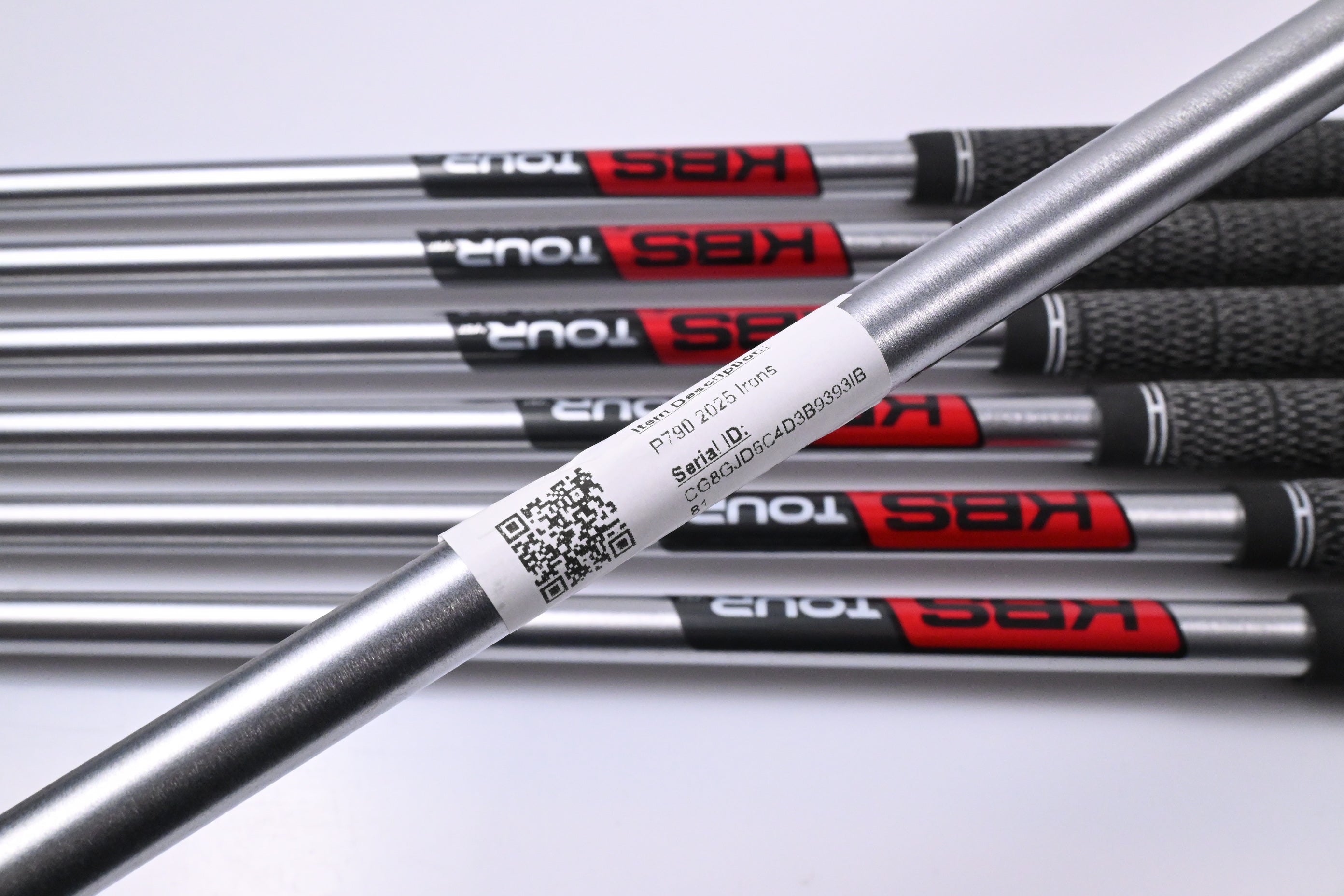 Taylormade P790 2025 Irons / 4-PW / Stiff Flex KBS Tour C-Taper 120 Shafts