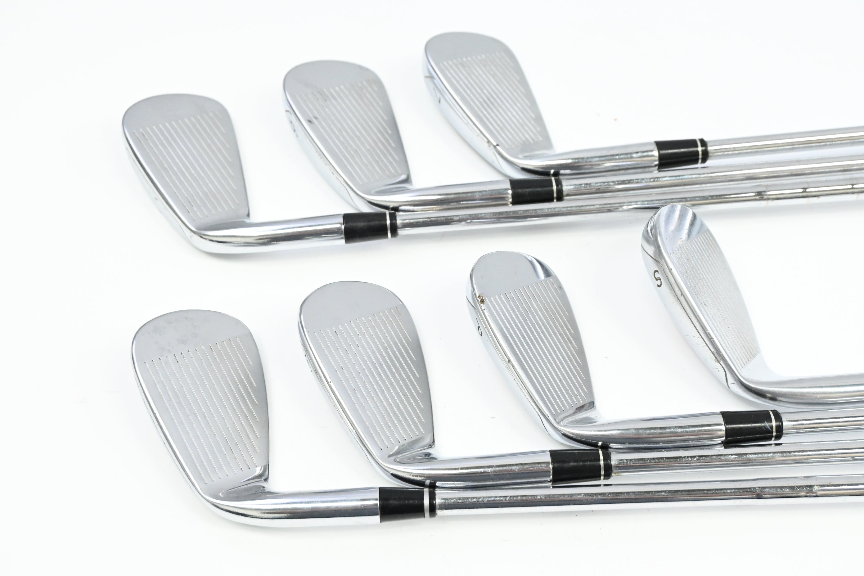 Taylormade R11 Irons / 5-PW+SW / Stiff Flex KBS 90 Shafts