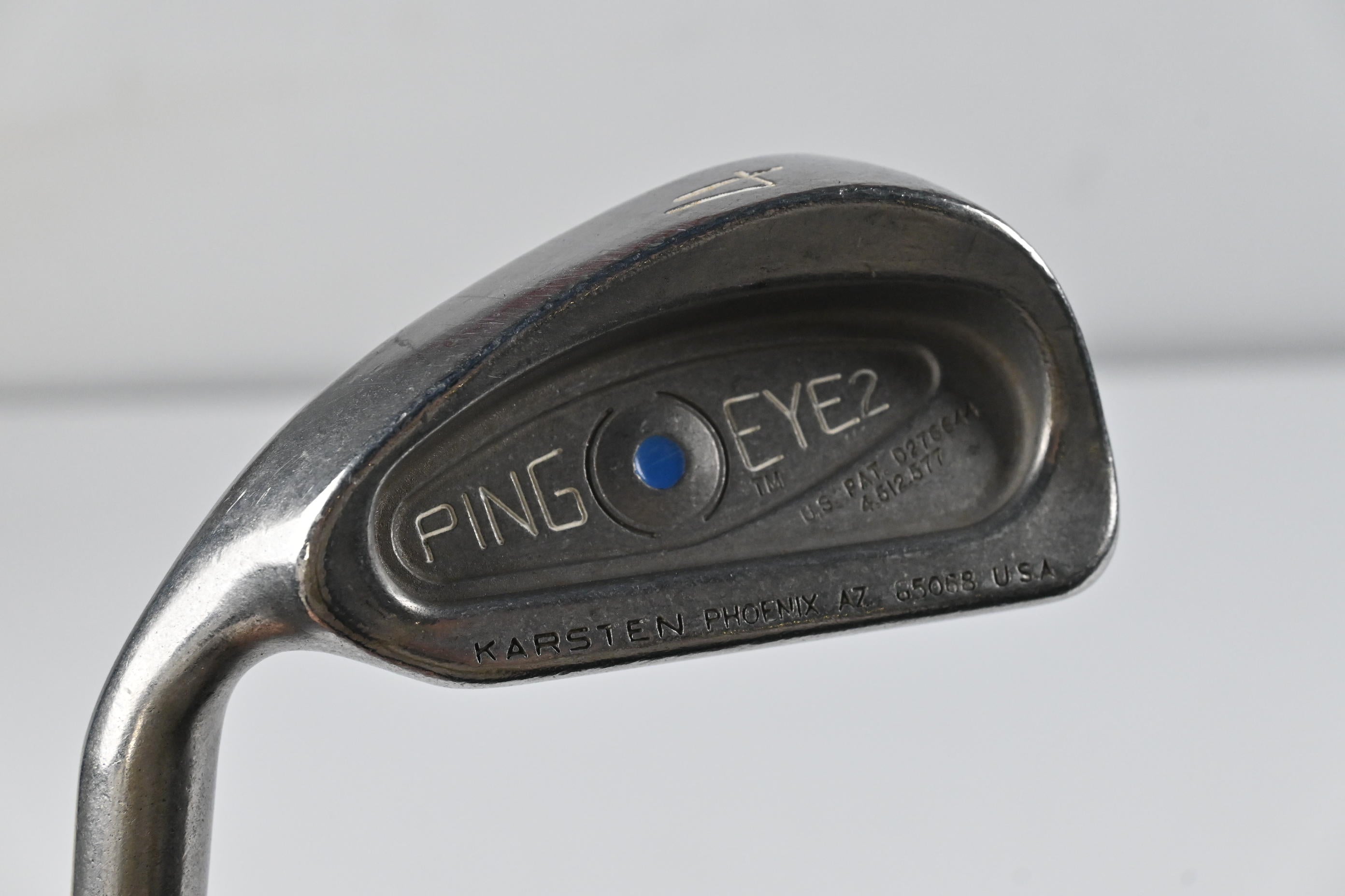 Left Hand Ping Eye 2 #4 Iron / 25 Degree / Blue Dot / Stiff Flex Ping ZZ-Lite