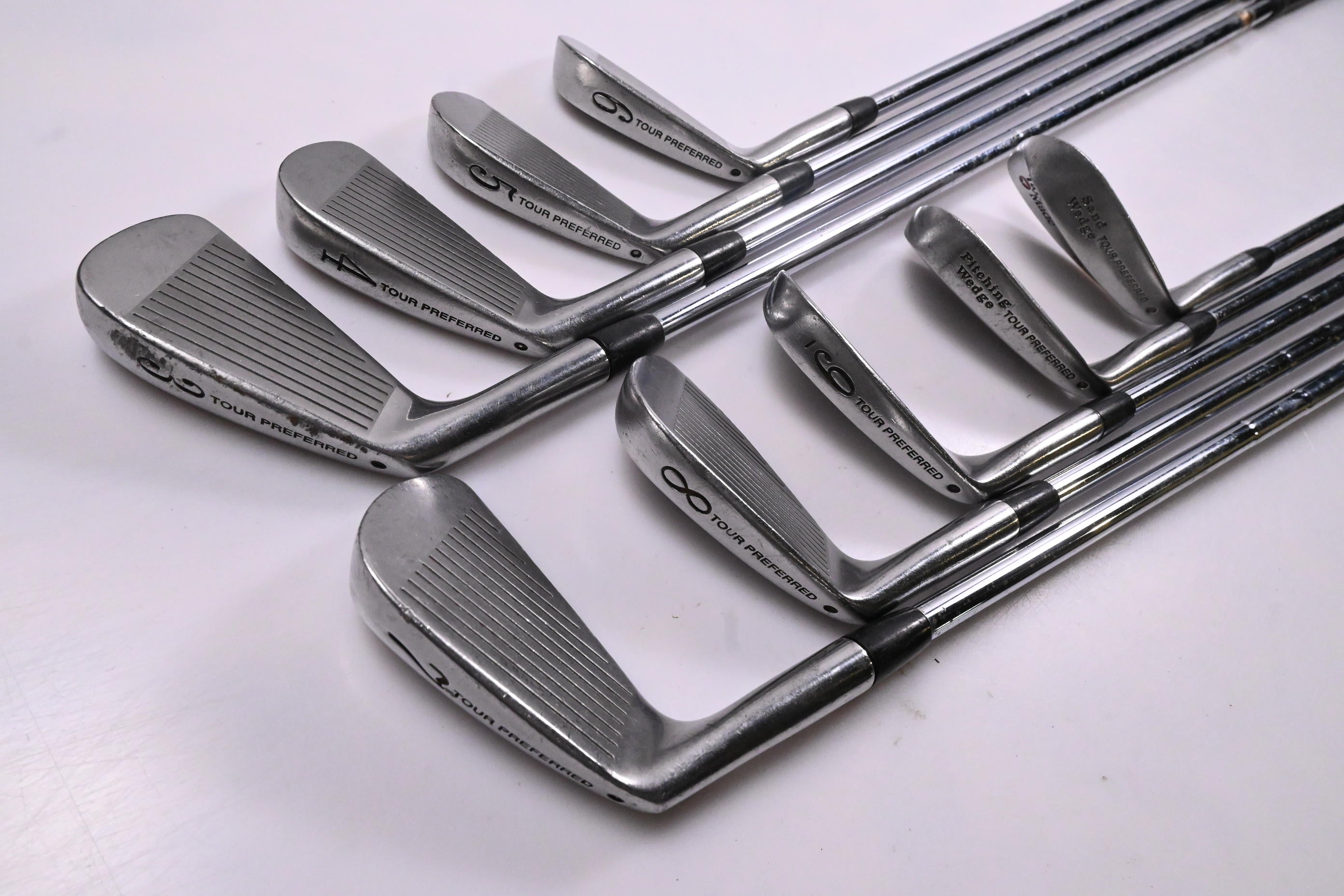 Taylormade Tour Preferred TD Irons / 3-PW+SW / Stiff Flex Dynamic Gold S300
