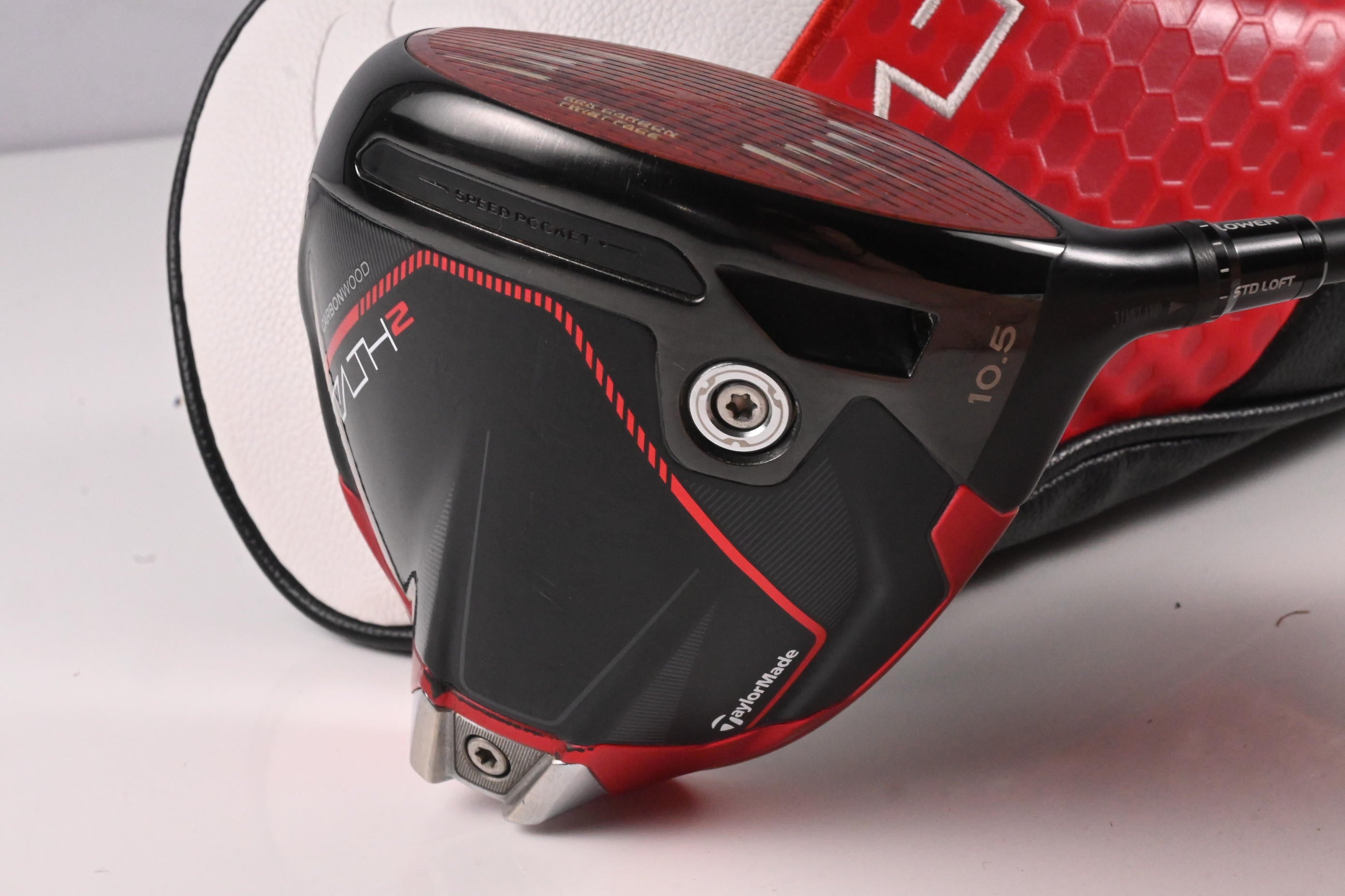 Taylormade Stealth 2 Driver / 10.5 Degree / Stiff Flex Reax Blue 60 Shaft
