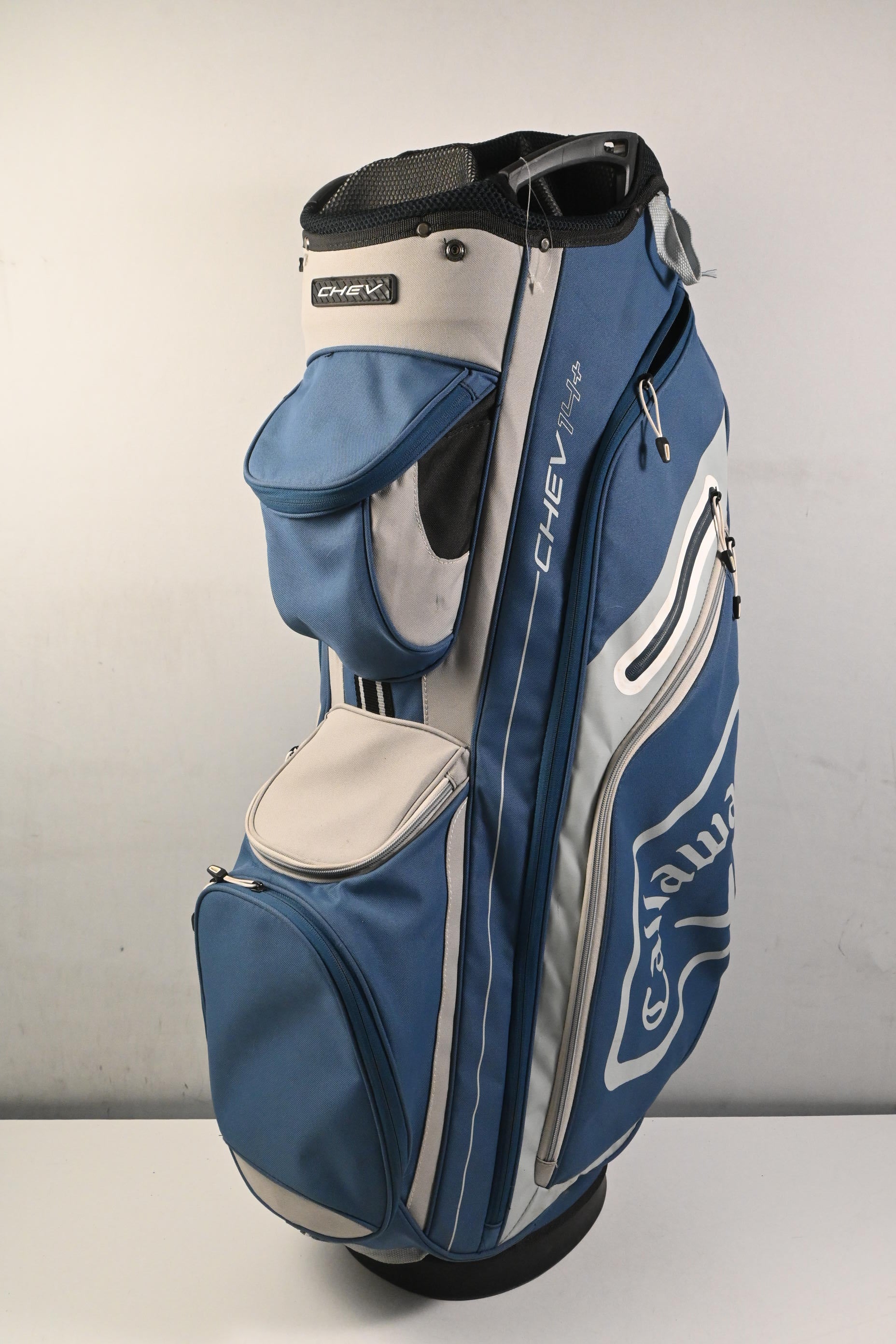 Callaway Chev 14+ Cart Bag / 14-Way Divider / Blue & Grey