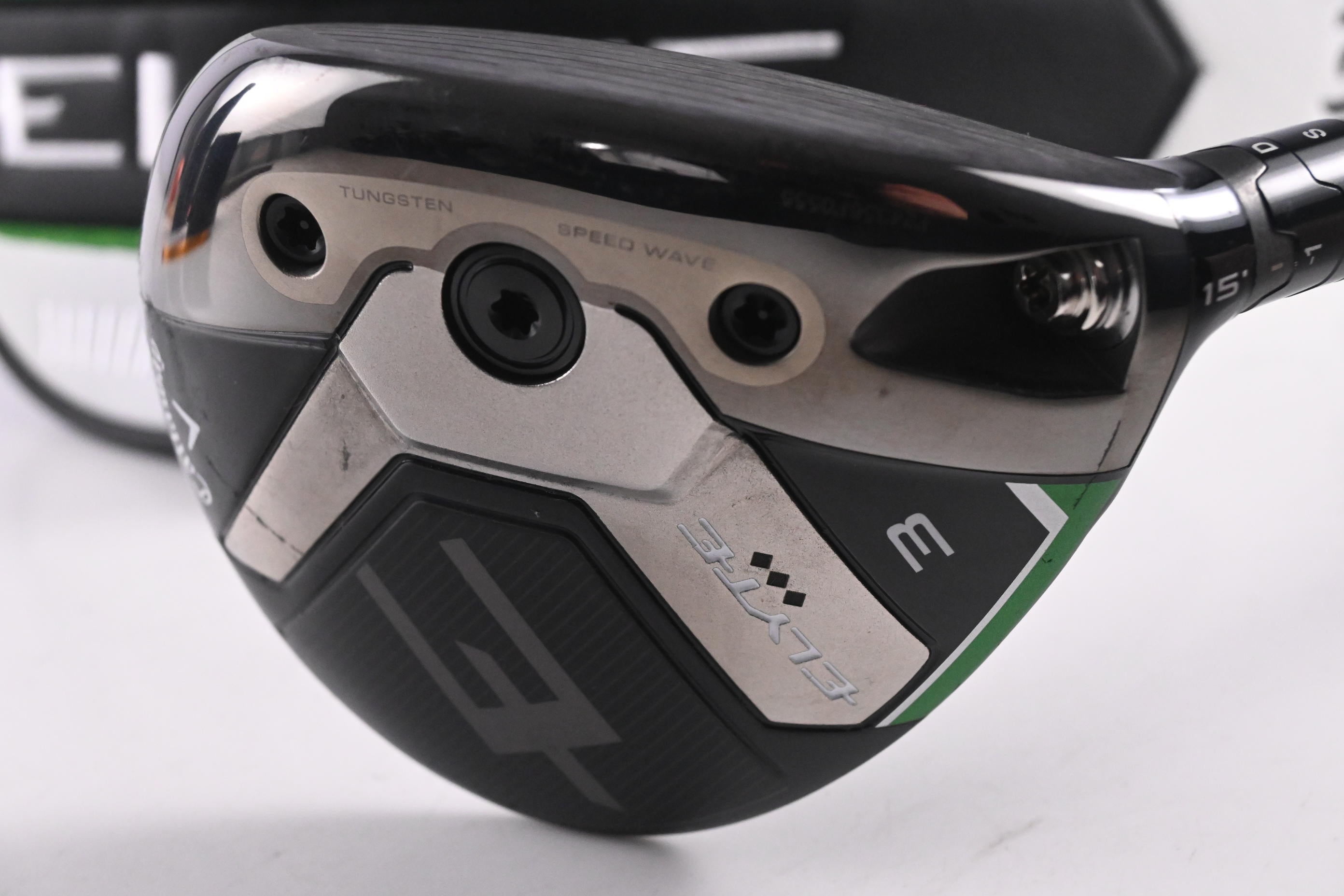 Callaway Elyte Triple Diamond #3 Wood / 15 Degree / X-Flex Denali Charcoal 70