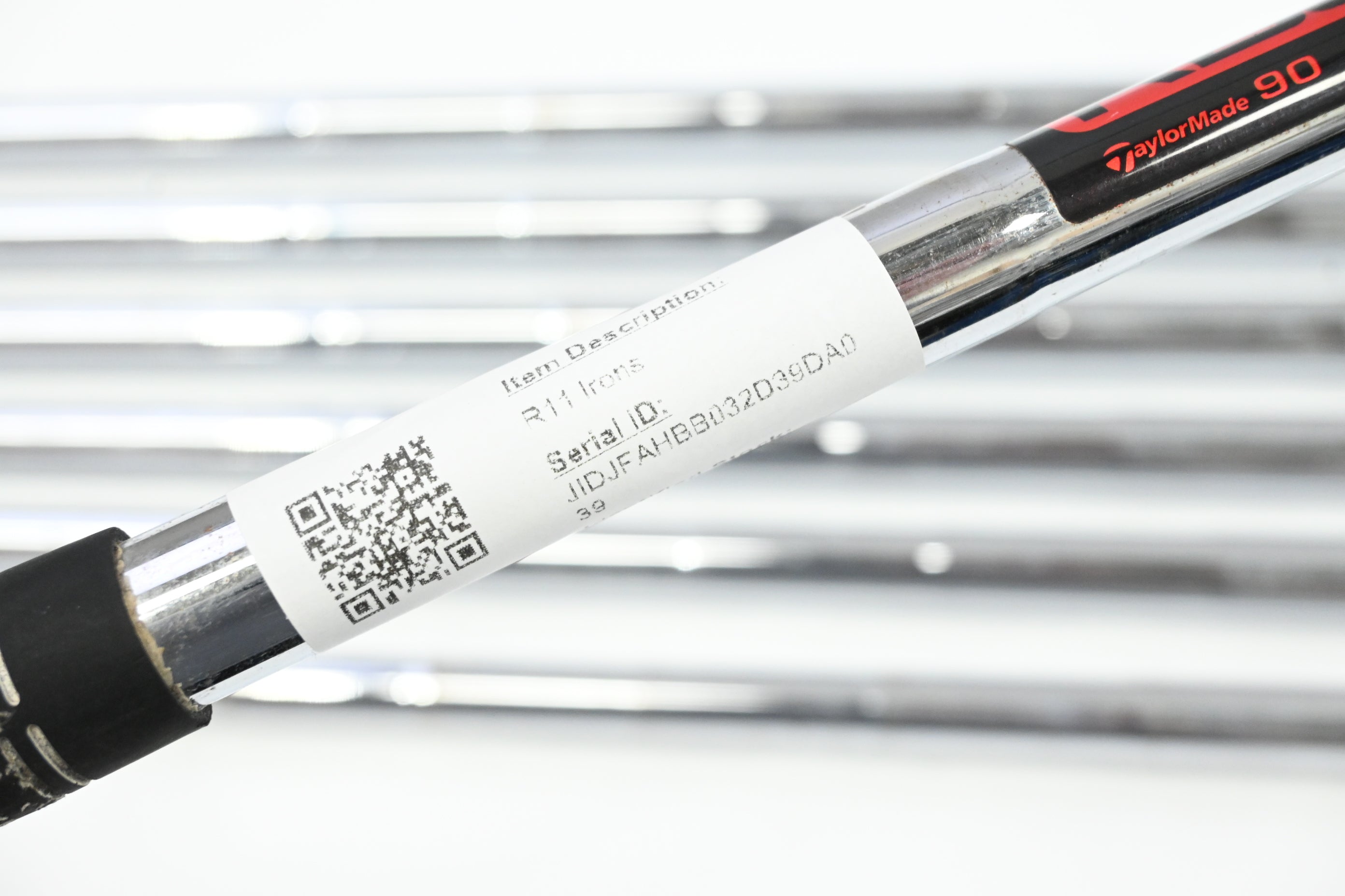 Taylormade R11 Irons / 5-PW+SW / Stiff Flex KBS 90 Shafts