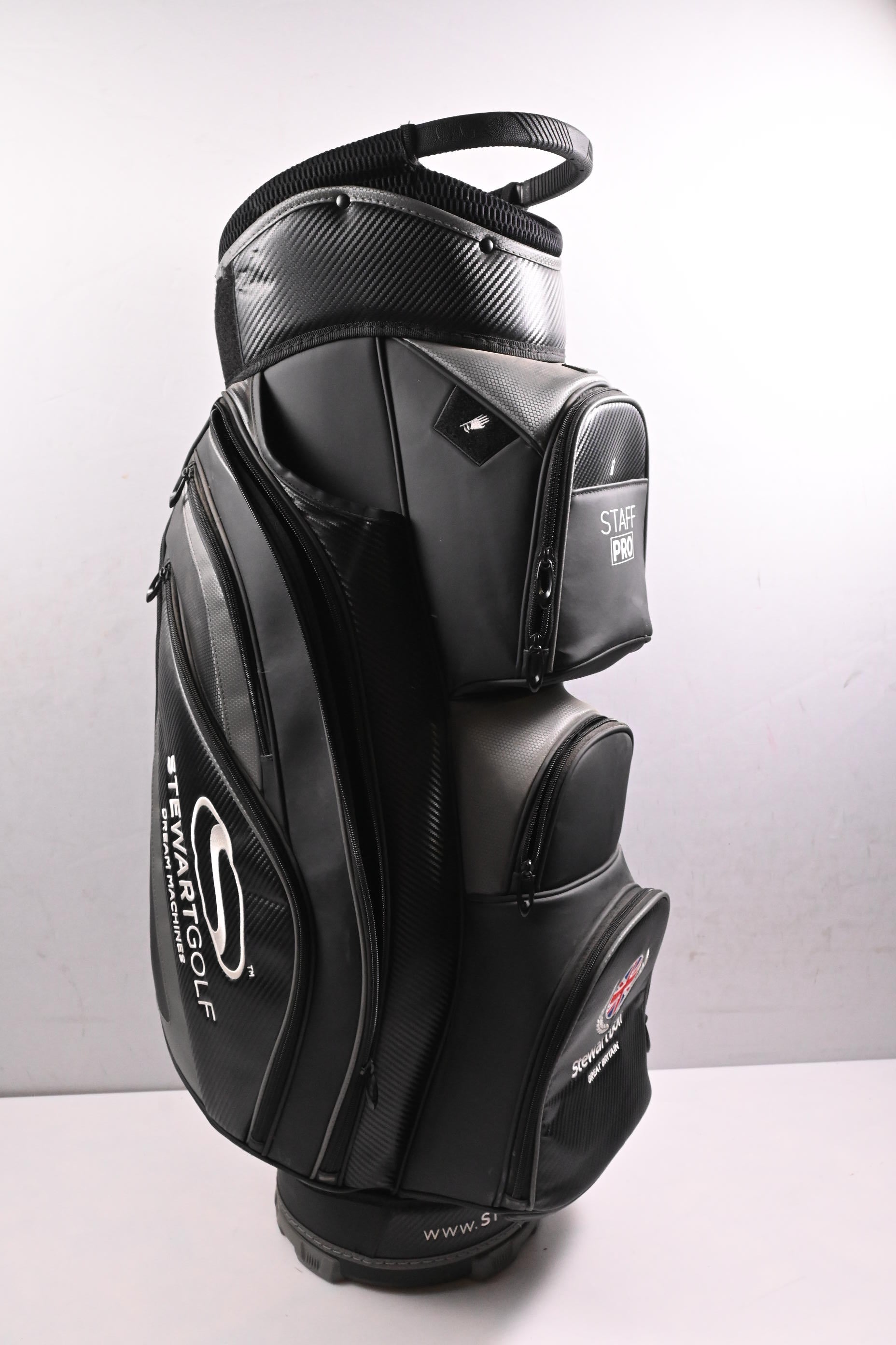 Stewart Staff Pro Cart Bag / 14-Way Divider / Black