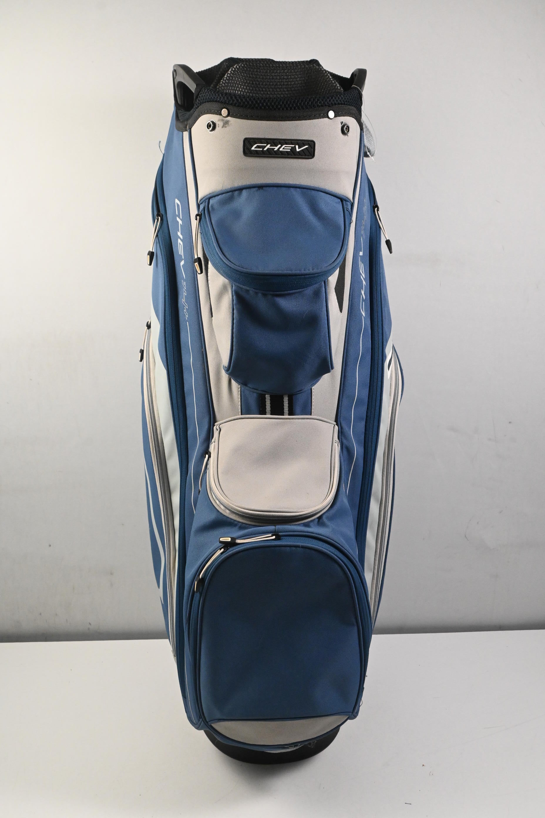 Callaway Chev 14+ Cart Bag / 14-Way Divider / Blue & Grey