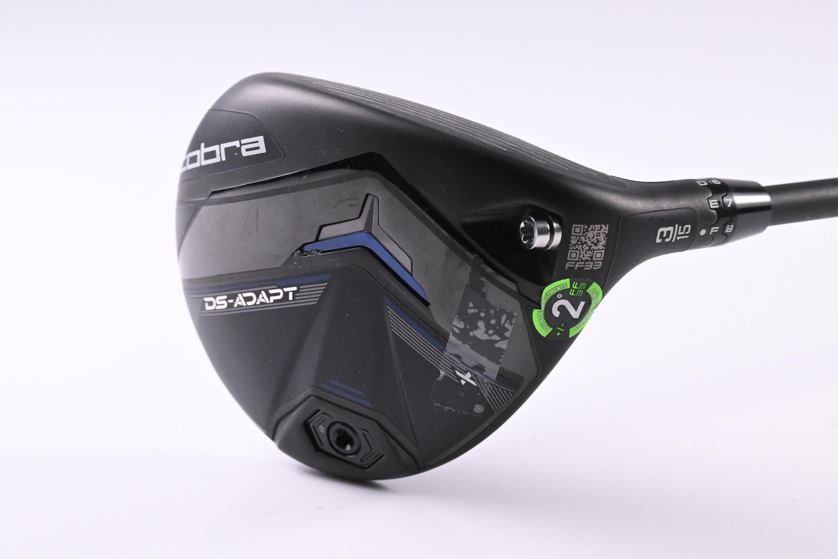 Cobra DS-Adapt X #3 Wood / 15 Degree / Regular Flex Vanquish 4 Shaft