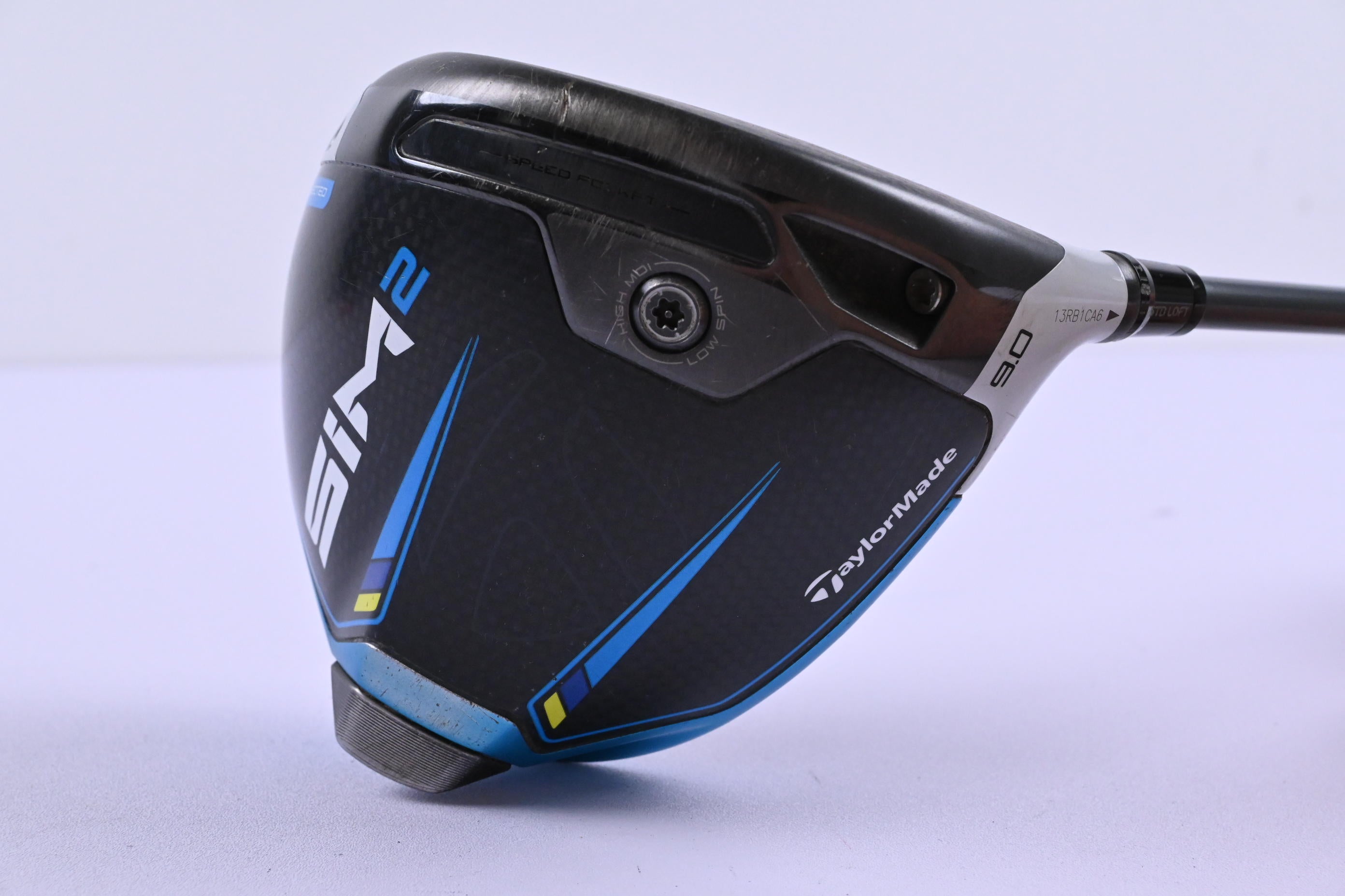 Taylormade SIM2 Driver / 9 Degree / Stiff Flex HZRDUS Smoke Green 70 Shaft