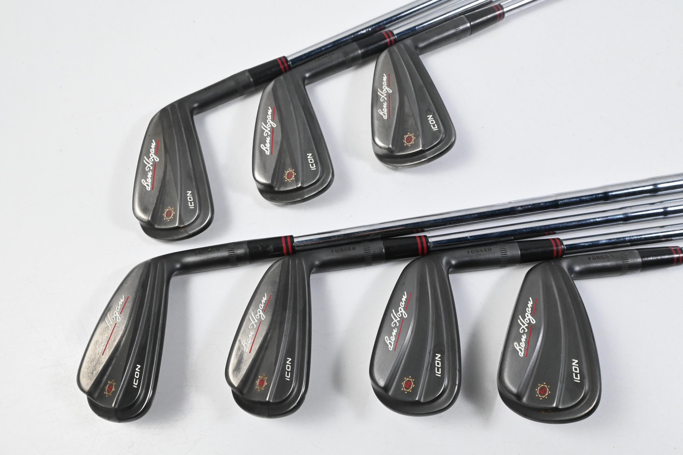 Ben Hogan Icon Irons / 4-PW / Stiff Flex KBS Tour-V 110 Steel Shafts