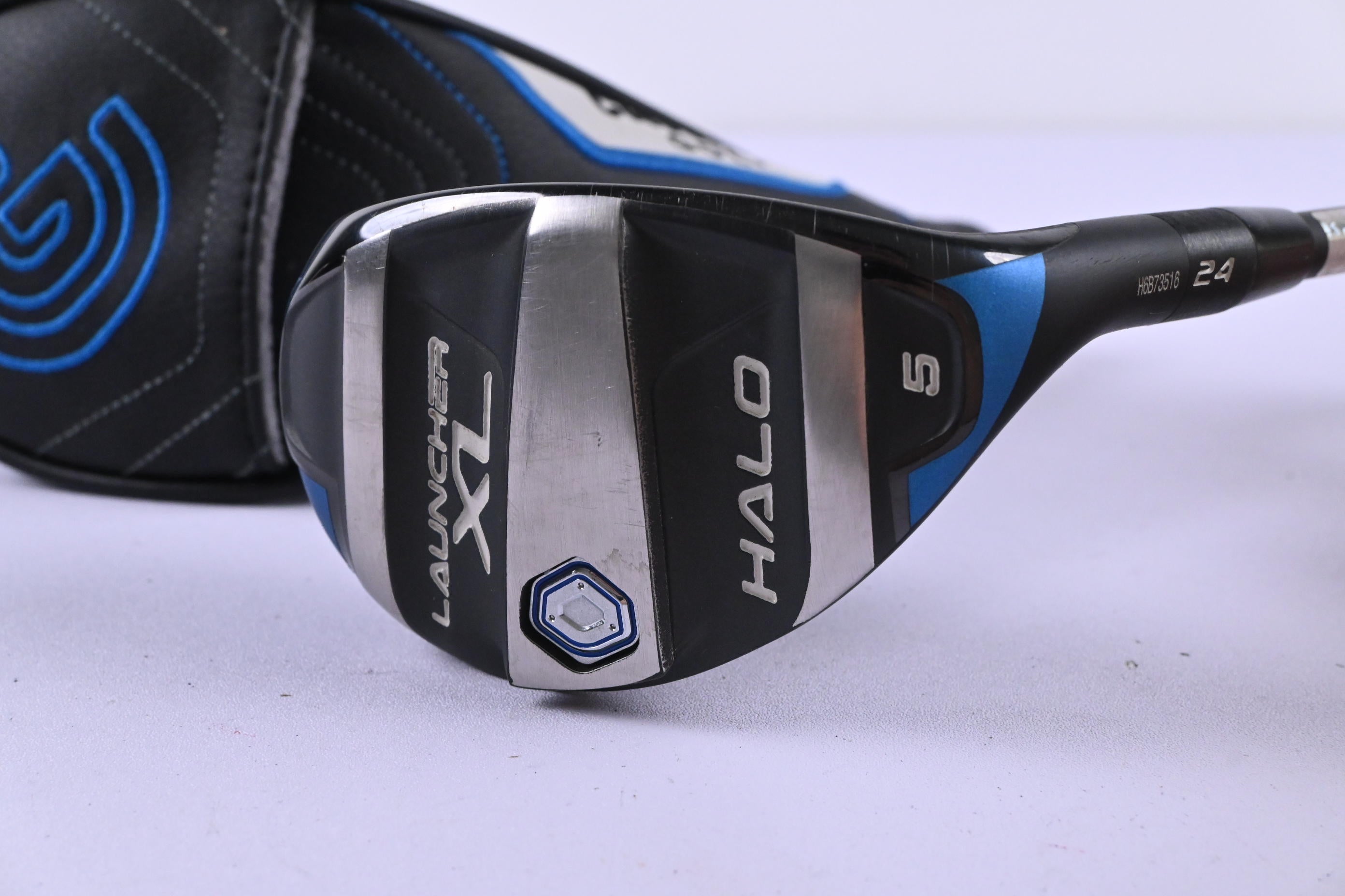 Cleveland Launcher XL Halo #5 Hybrid / 24 Degree / Senior Flex Cypher 50 Shaft