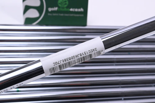 Dynamic Gold Lite X100 Iron Shafts / X-Flex / Set of 9 / .370" Parallel Tips