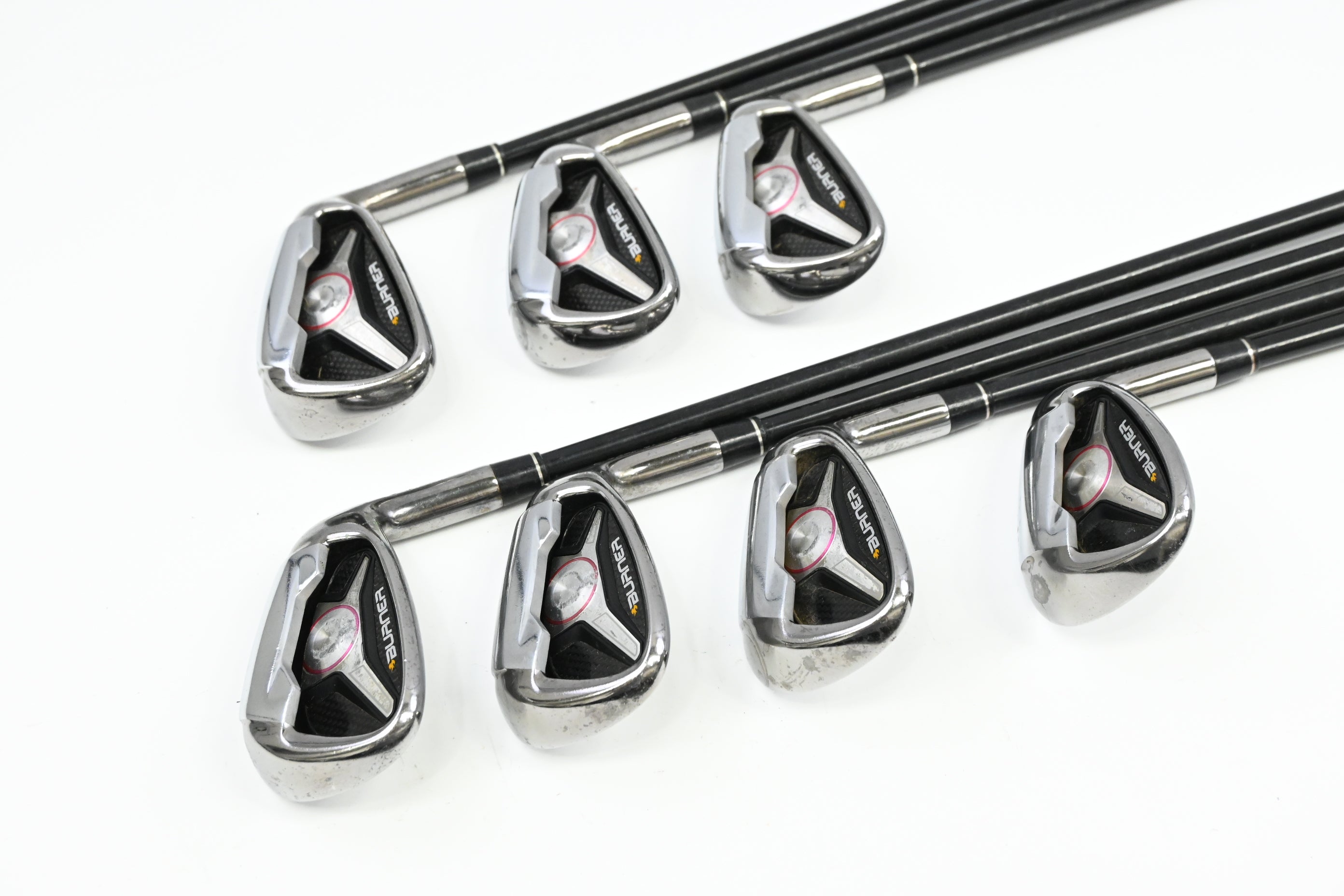 Taylormade Burner Irons / 5-PW+SW / Regular Flex Taylormade Reax 65 Shaft