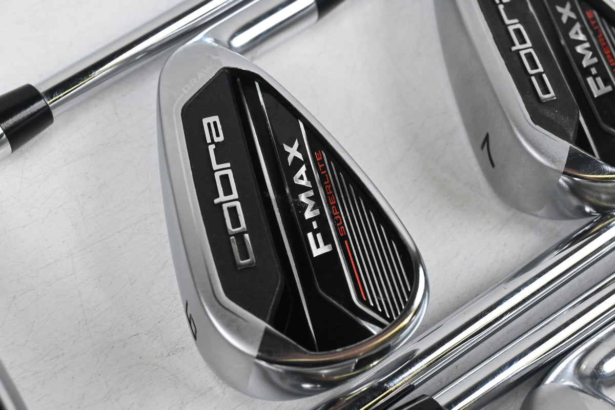 Cobra F-Max Superlite Irons / 5-PW+SW / Regular Flex Cobra Superlite Shafts