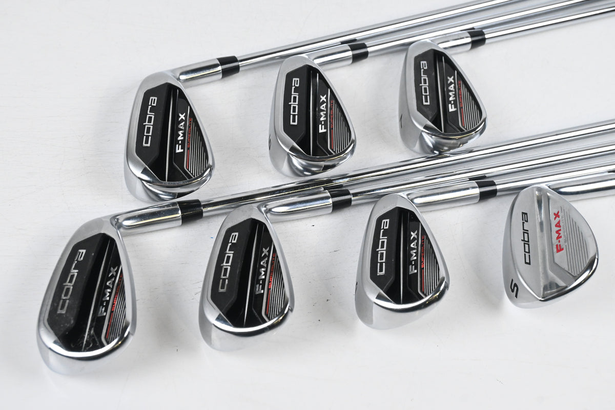Cobra F-Max Superlite Irons / 5-PW+SW / Regular Flex Cobra Superlite Shafts