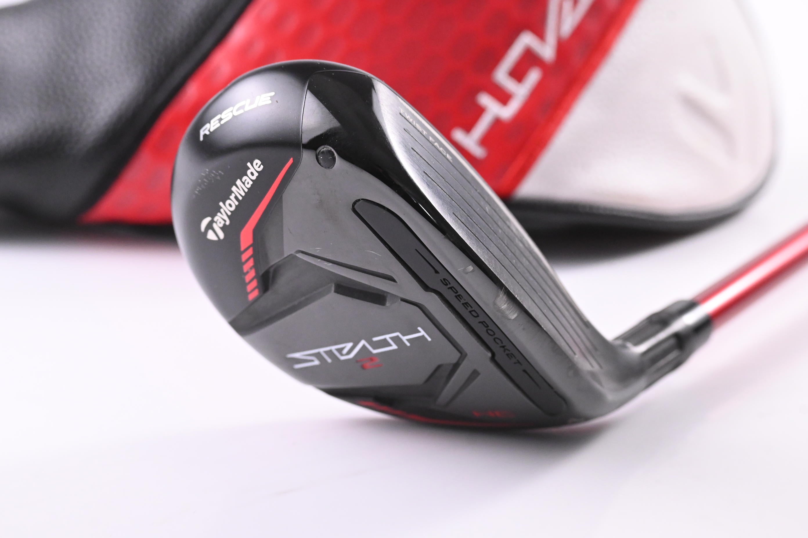 Taylormade Stealth 2 HD #4 Hybrid / 23 Degree / Regular Flex Speeder NX 50 Shaft