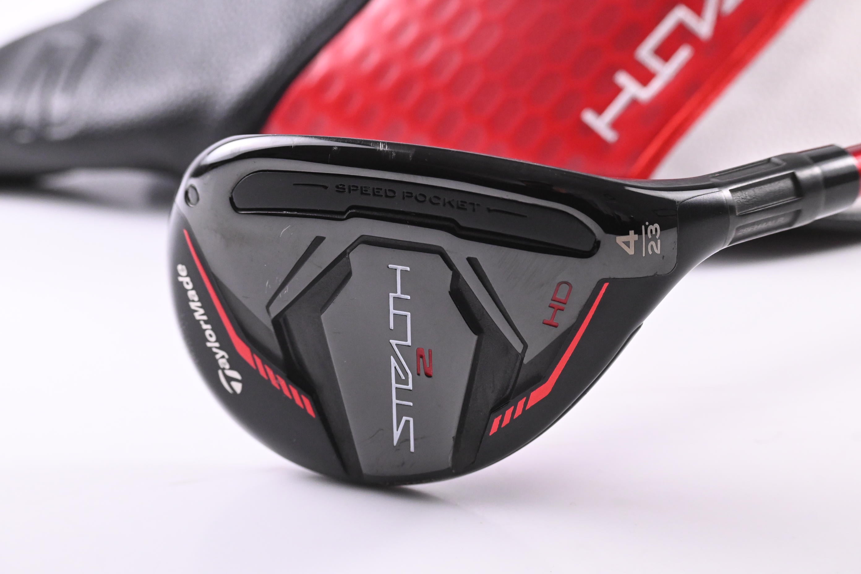 Taylormade Stealth 2 HD #4 Hybrid / 23 Degree / Regular Flex Speeder NX 50 Shaft