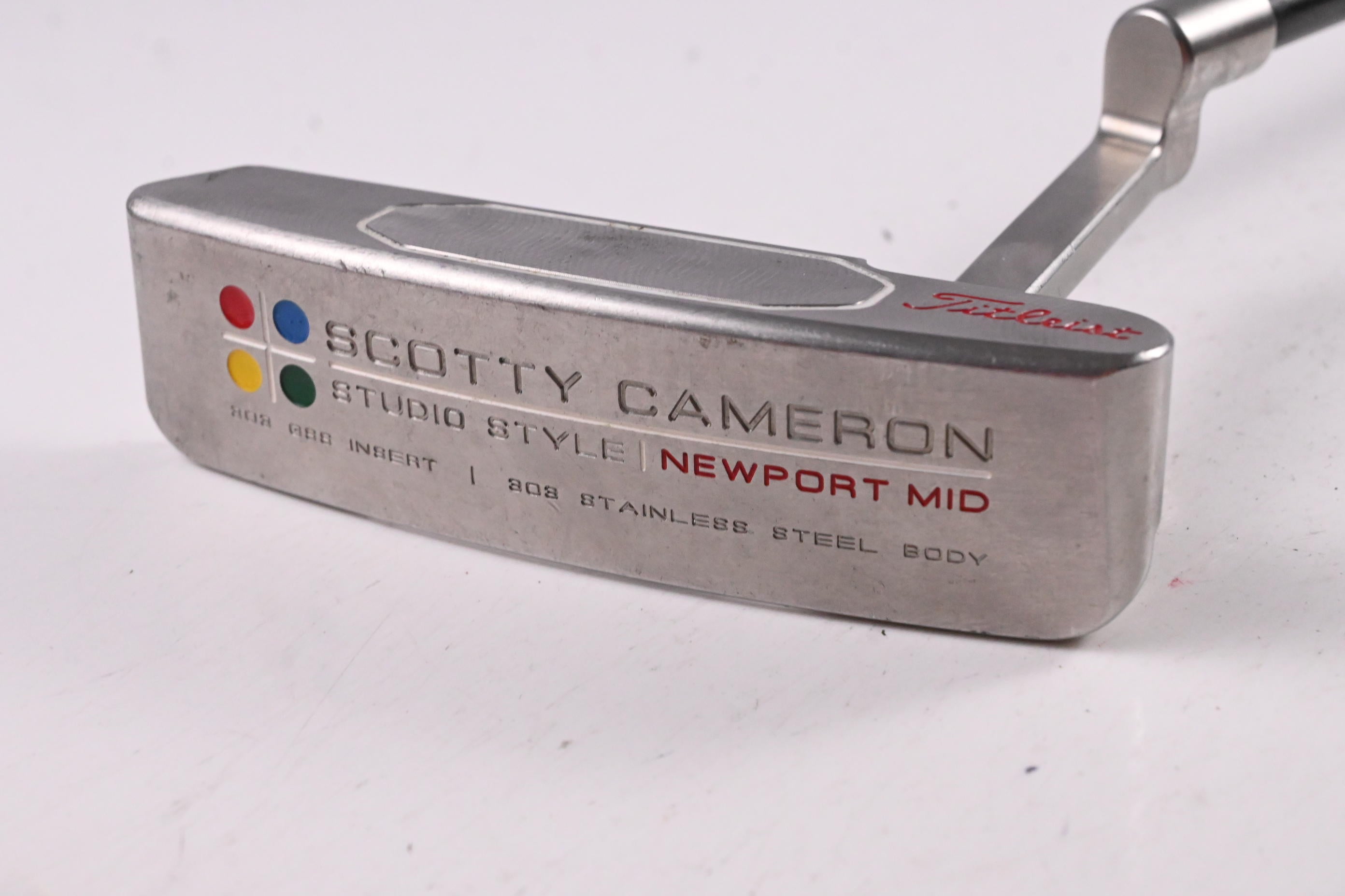 Scotty Cameron Studio Stainless Newport Mid Putter / 35 Inch