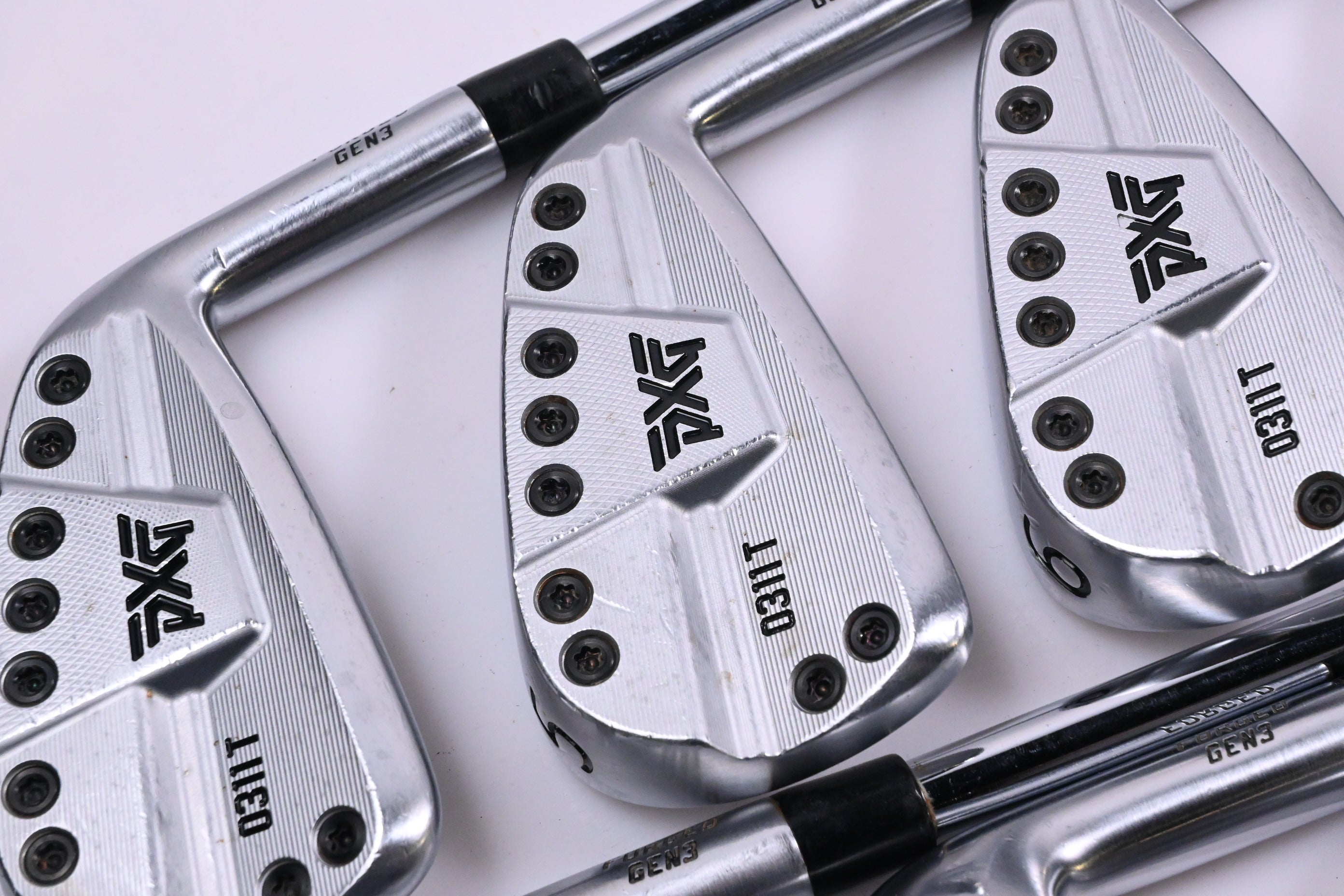 PXG 0311 T Gen3 Irons / 4-PW+GW / Stiff Flex True Temper Elevate Tour Shafts