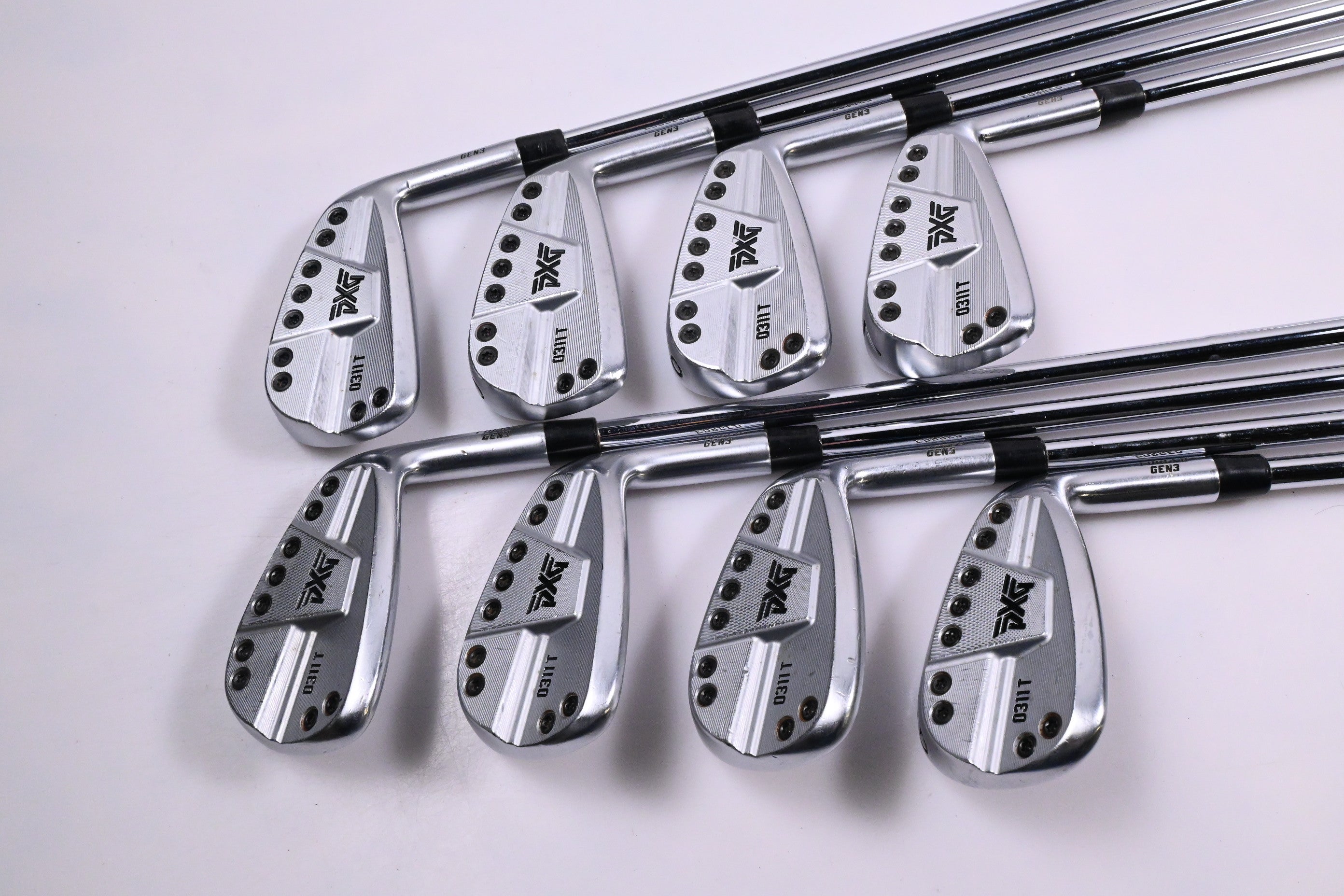 PXG 0311 T Gen3 Irons / 4-PW+GW / Stiff Flex True Temper Elevate Tour Shafts