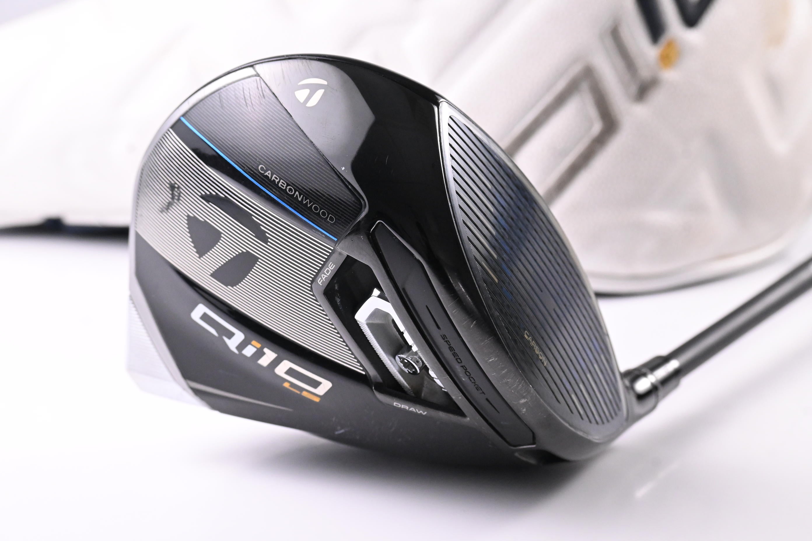 Taylormade Qi10 LS Driver / 8 Degree / X-Flex Kai'li White Darkwaves 60 Shaft