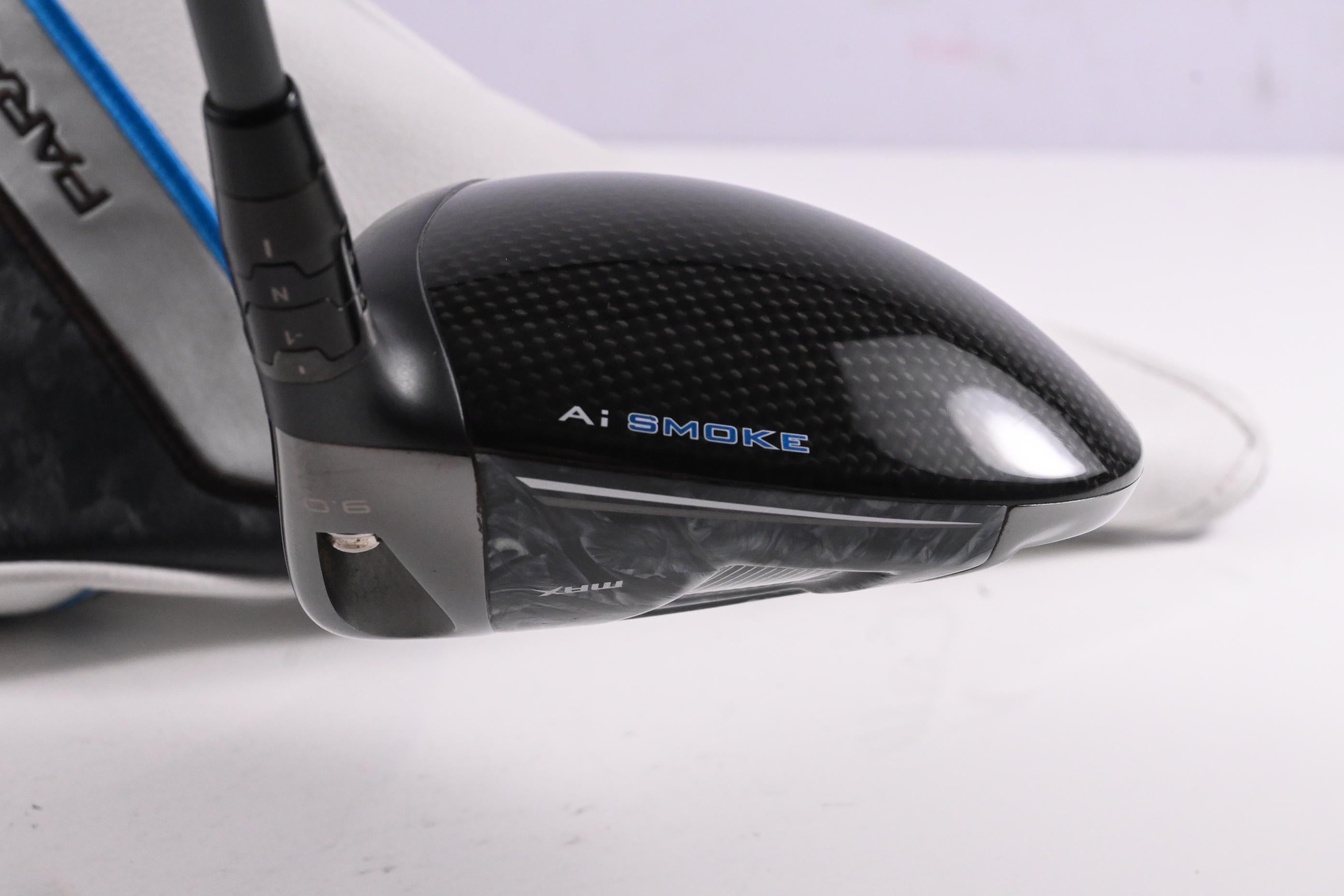 Callaway Paradym Ai Smoke Max Driver / 9 Degree / Stiff Flex HZRDUS Smoke iM10