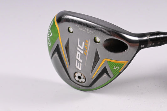 Callaway Epic Flash #5 Wood / 18 Degree / Regular Flex Aldila Ascent PL 50 Shaft