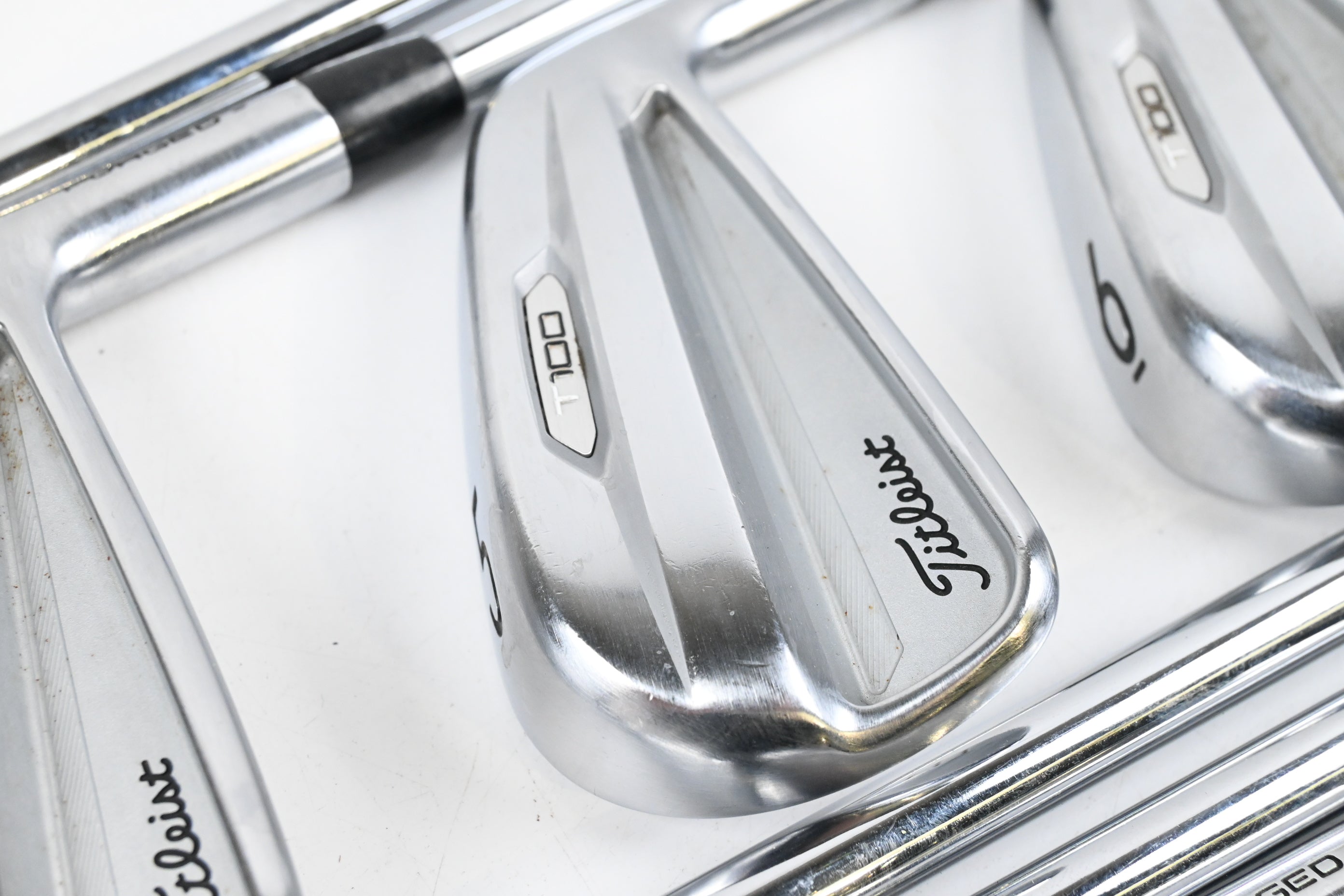 Titleist T100 2021 Irons / 3-PW / Stiff Flex Steel Shafts