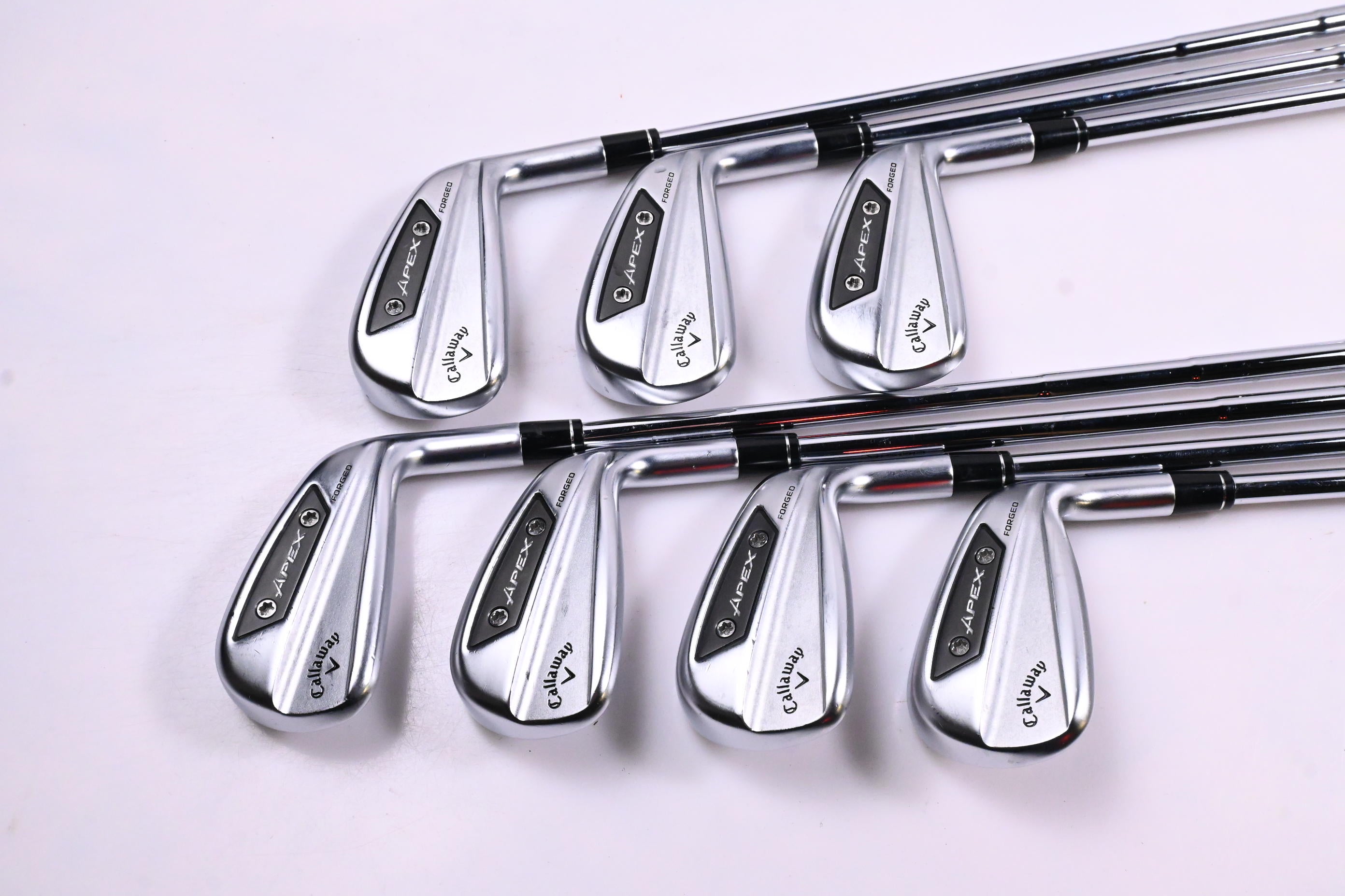 Callaway Apex Ai200 Irons / 4-PW / Stiff Flex Dynamic Gold 100 S300 Shafts