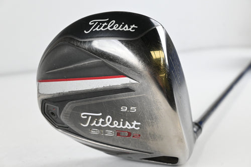 Titleist 913 D2 Driver / 9.5 Degree / Stiff Flex Aldila RIP Phenom 70 Shaft